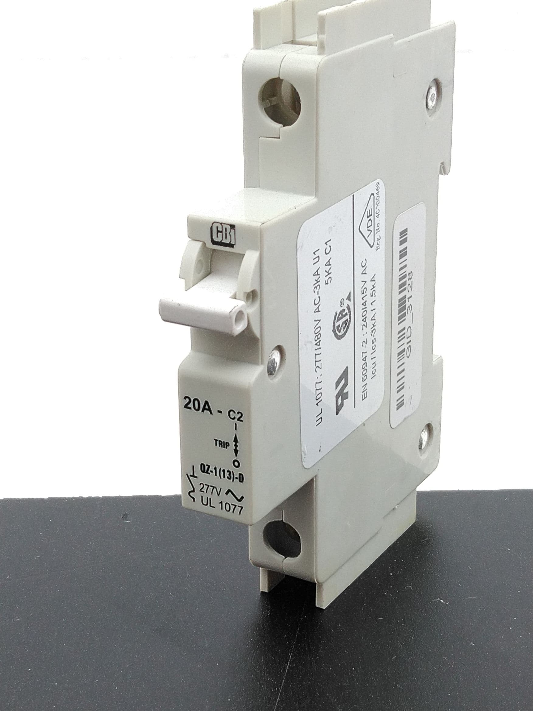 CBI 0Z-1(13)-D-20A Circuit Breaker, 20A