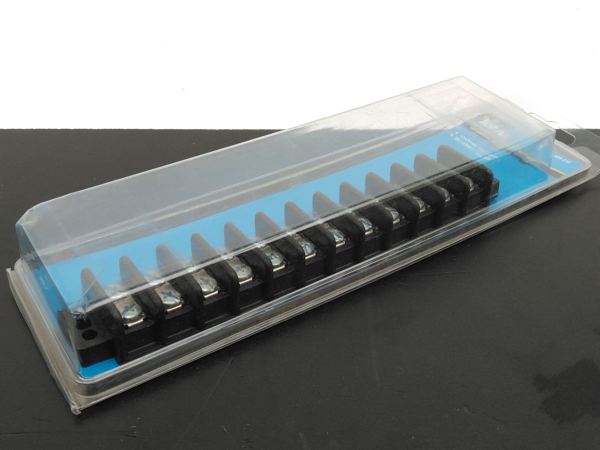 IDEAL 89-212 Terminal Strip 12 Pole, 30A, 600V