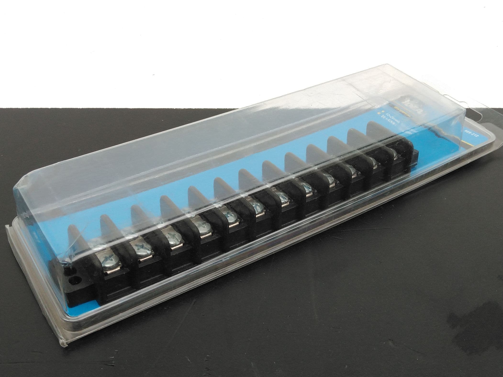 IDEAL 89-212 Terminal Strip 12 Pole, 30A, 600V