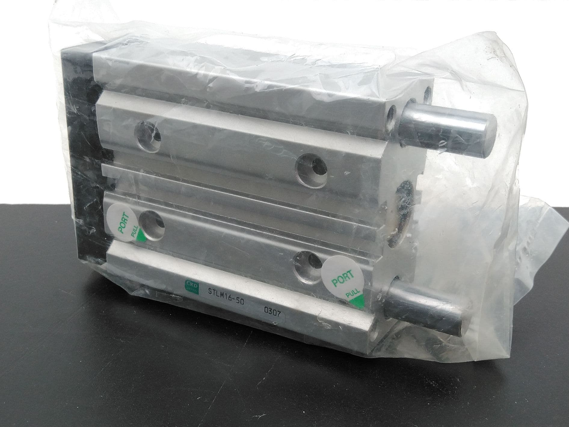 CKD STLM16-50 Pneumatic Guided Cylinder 16mm Bore, 50mm Stroke