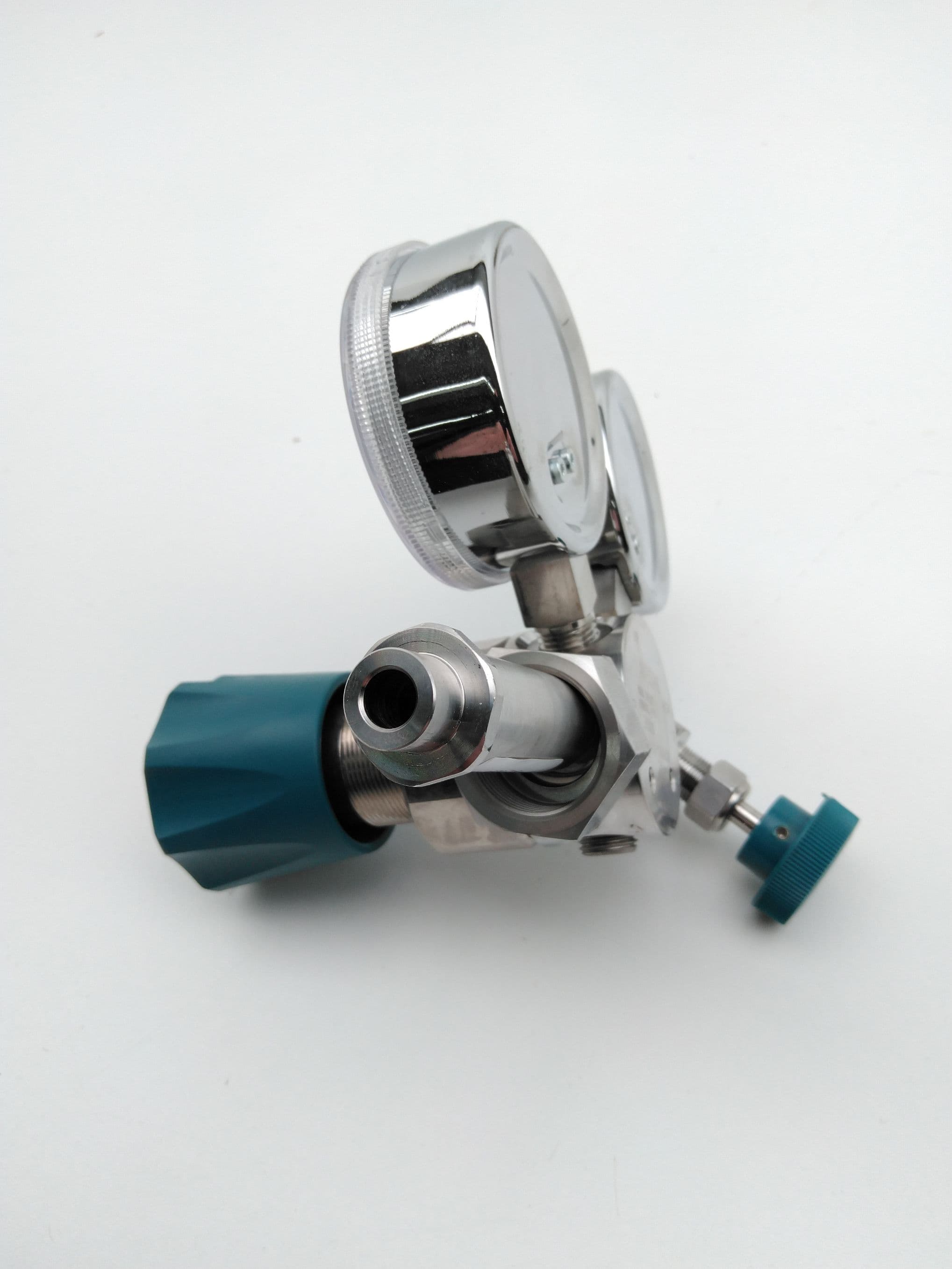 Airgas Y11-C484B Single Stage Cylinder Regulator SS, 1/4", 4000Psi, 0-50psi
