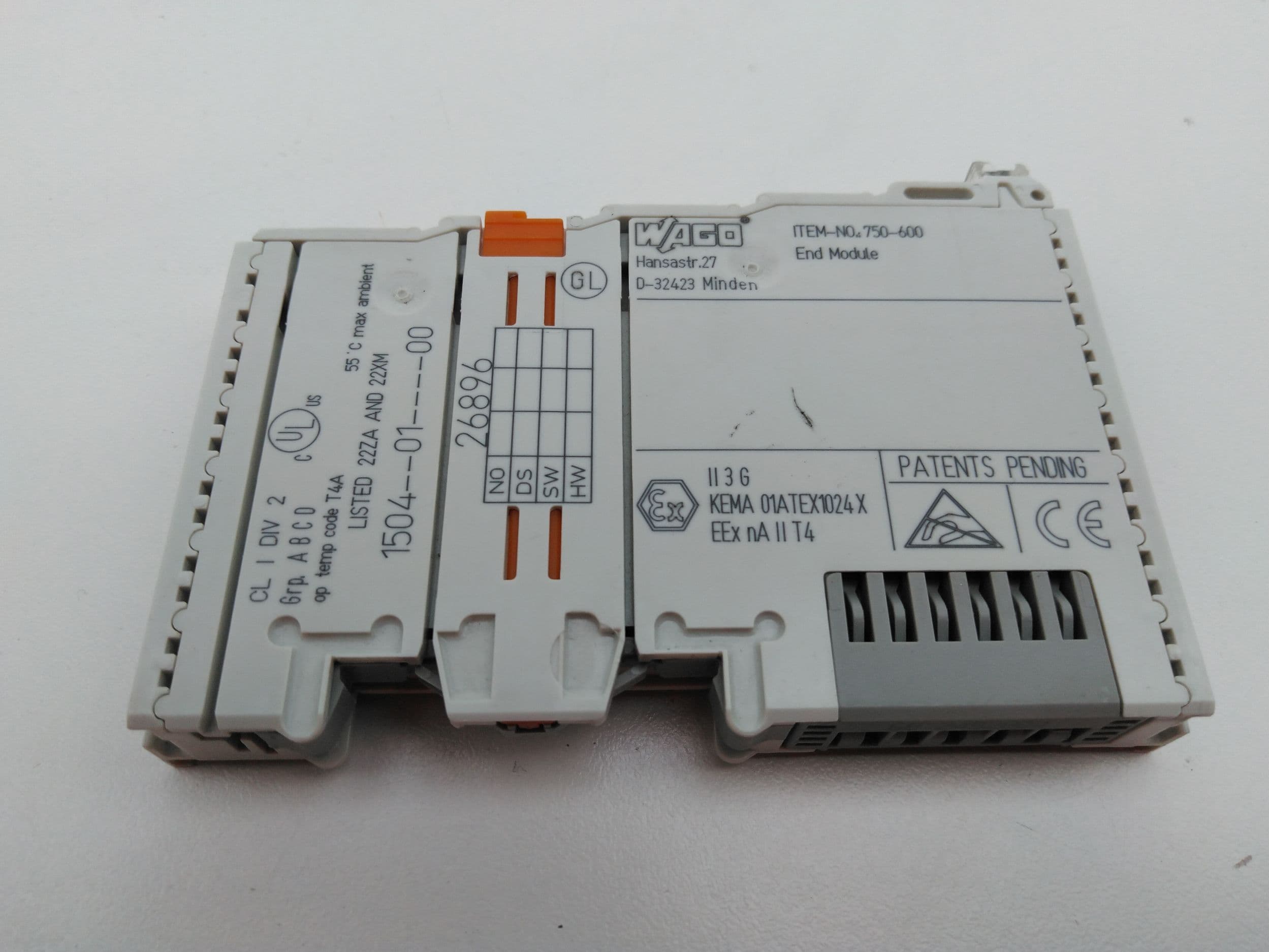 Wago 750-600 End Module