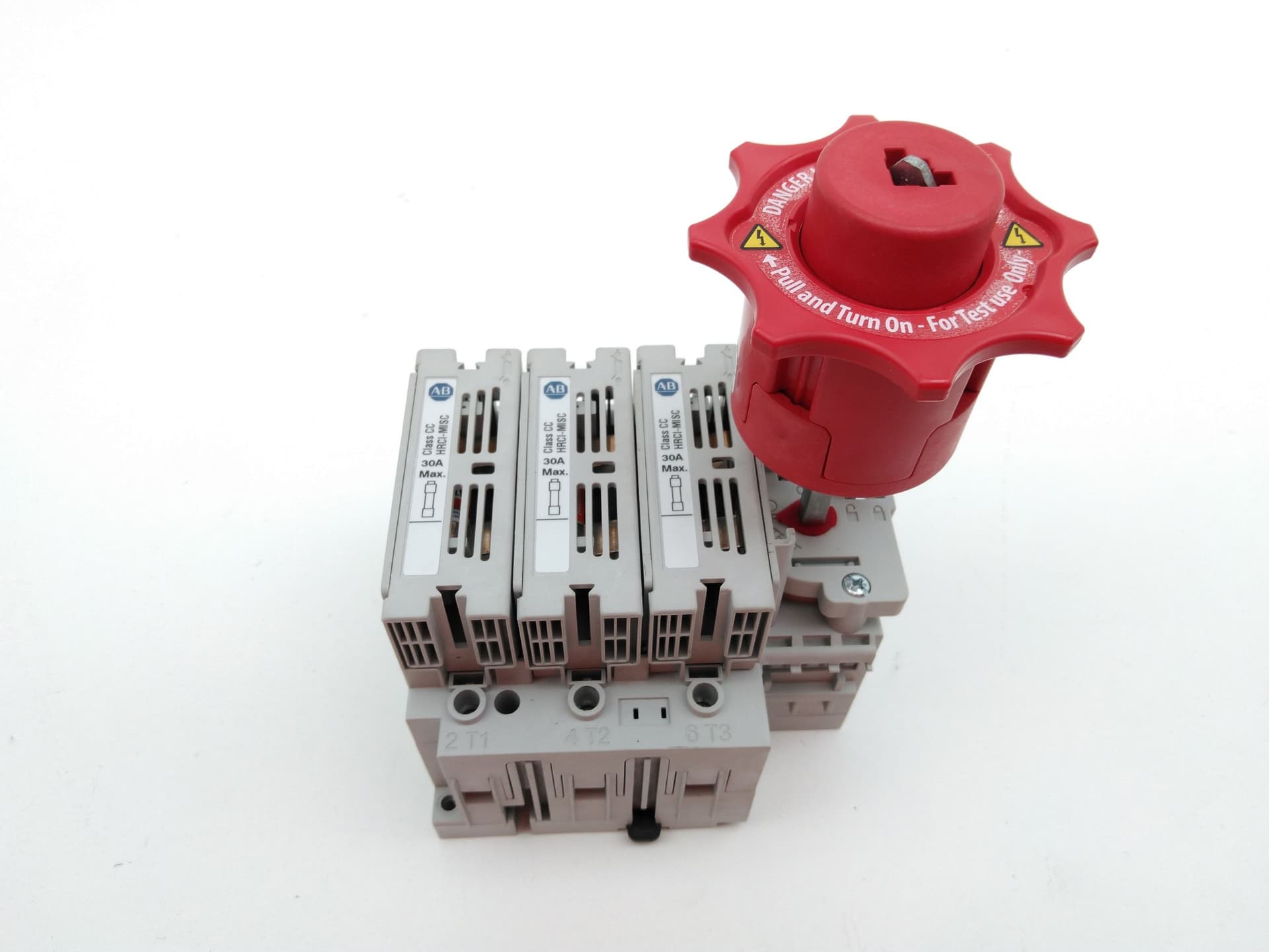 Allen-Bradley 194R-C30-1753 Fused Disconnect Switch 30A, 600V, 3P w/ 194R-N1
