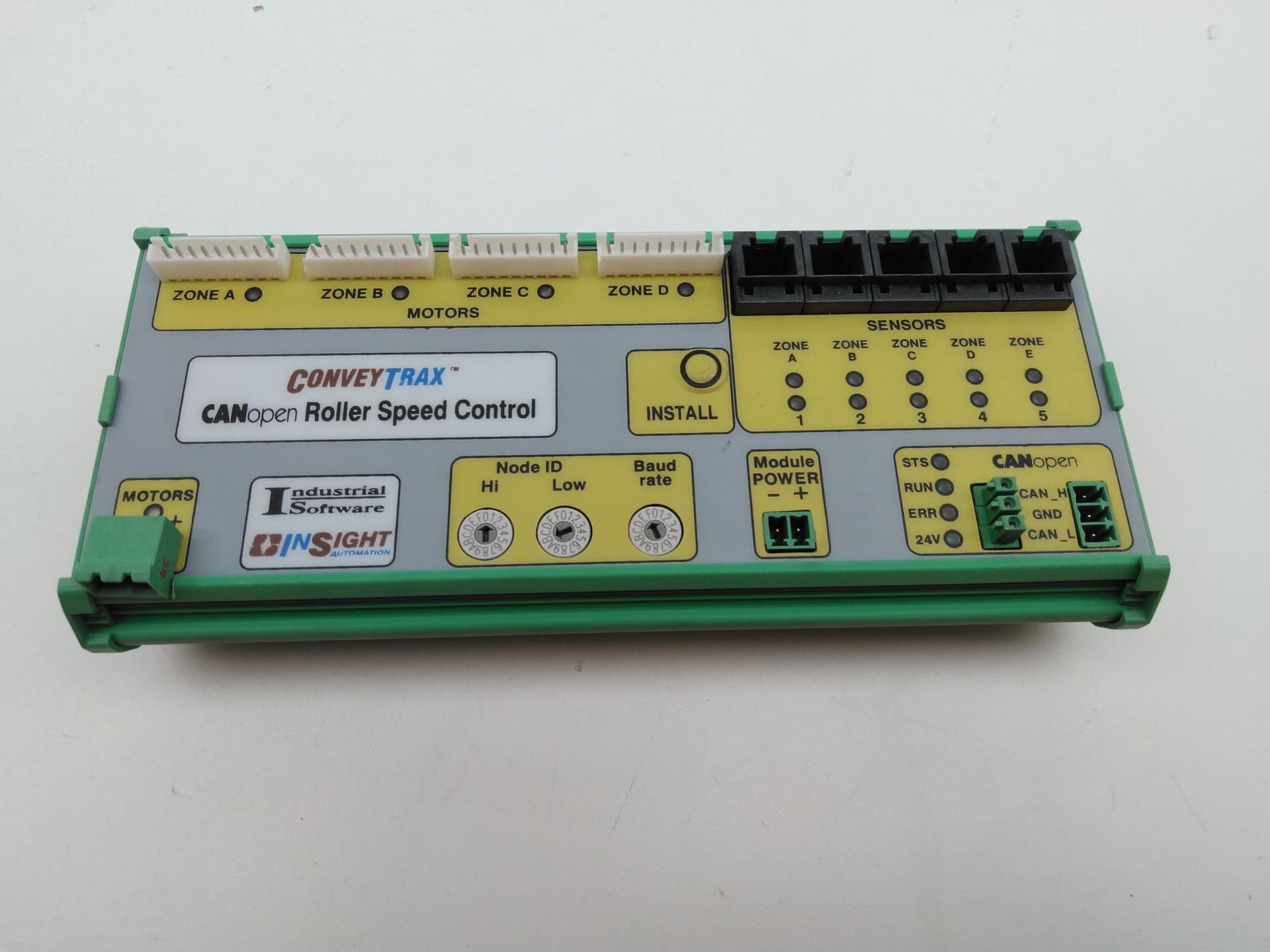 Industrial Software CRSC 0X43535243 CONVEYTRAX Canopen Roller Speed Controller