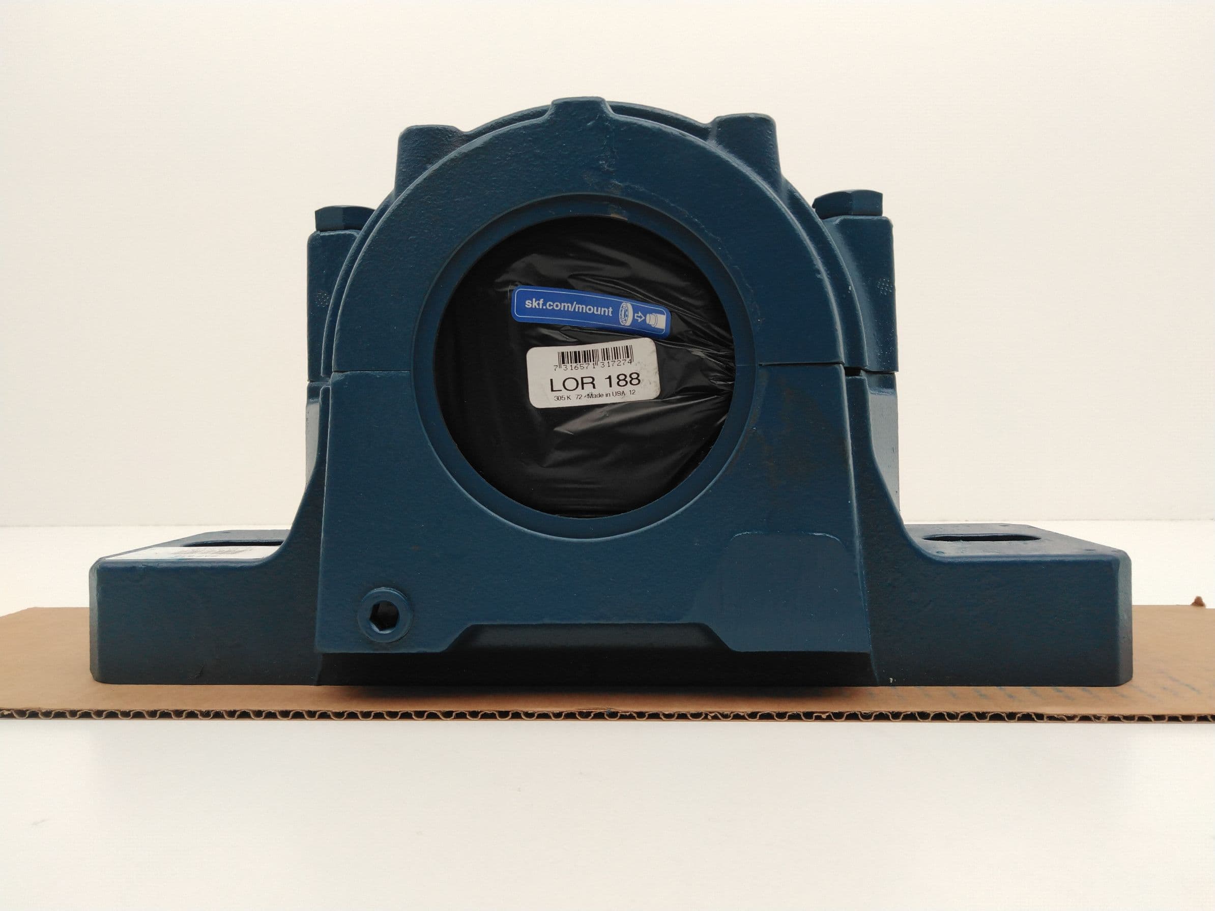 SKF SAF 22518 Pillow Block Roller Bearing, 5300RPM, 3.1875" Bore