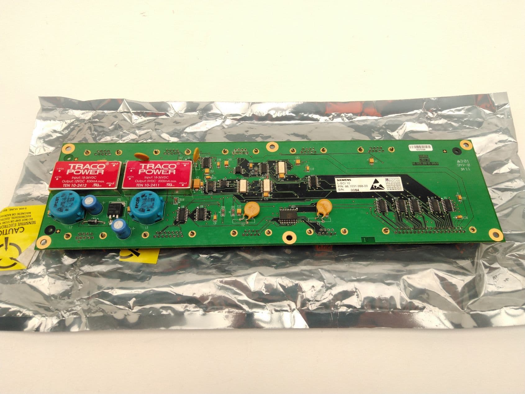 Siemens L-SCI 10 P/N 66.1031.058-00 Scanner Electronic Circuit Board