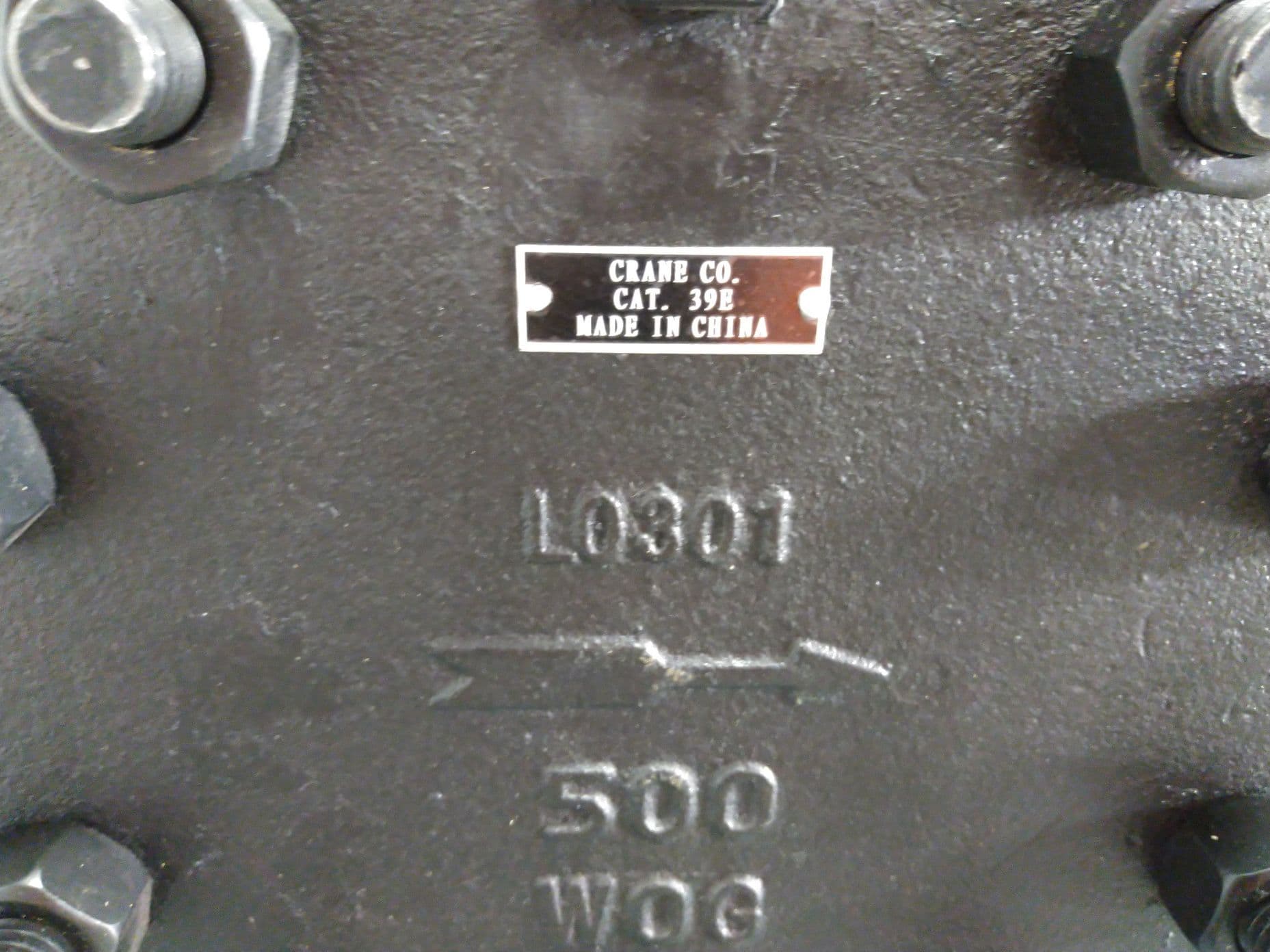 Stockham / Crane IBBM 39E Swing check Valve 6" Class 250