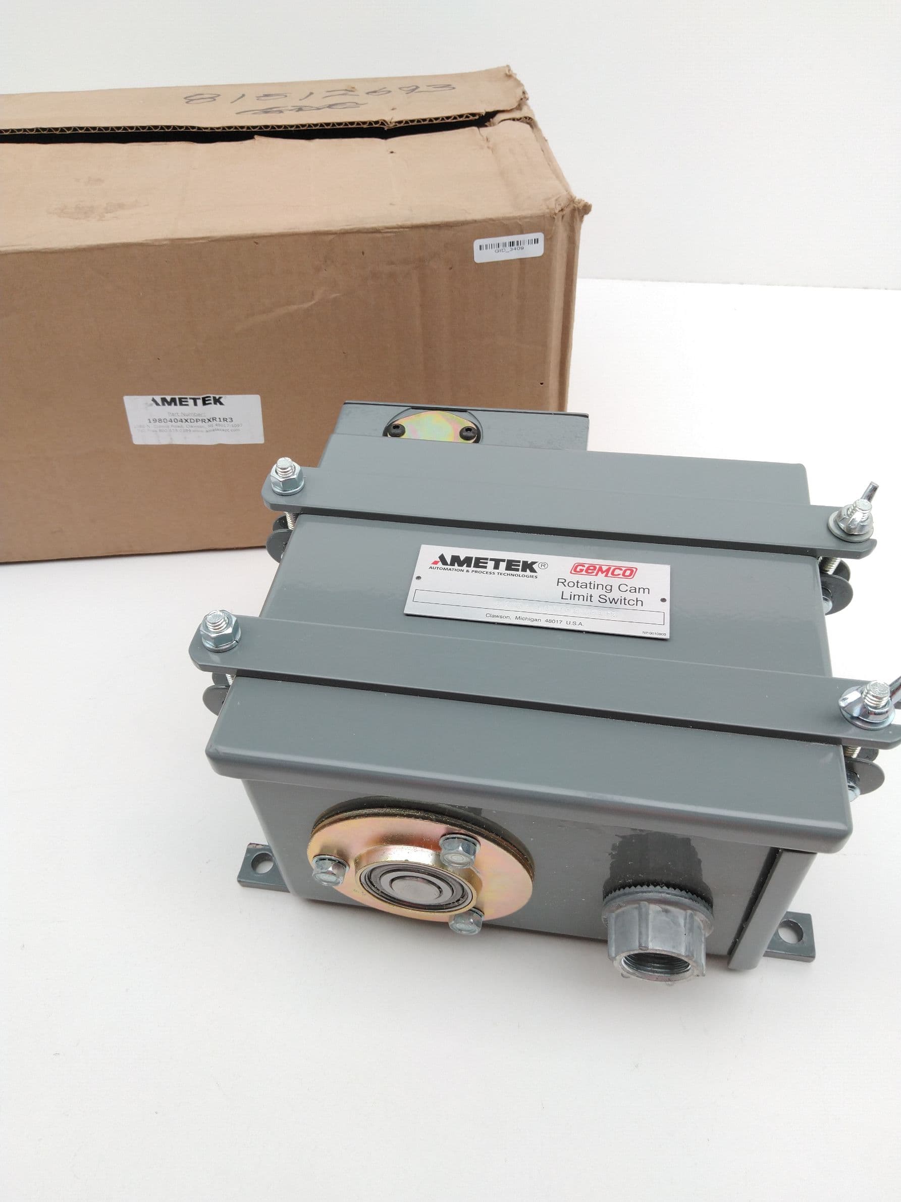 AMETEK 1980404XDPRXR1R3 CEMCO Rotating Cam Limit Switch