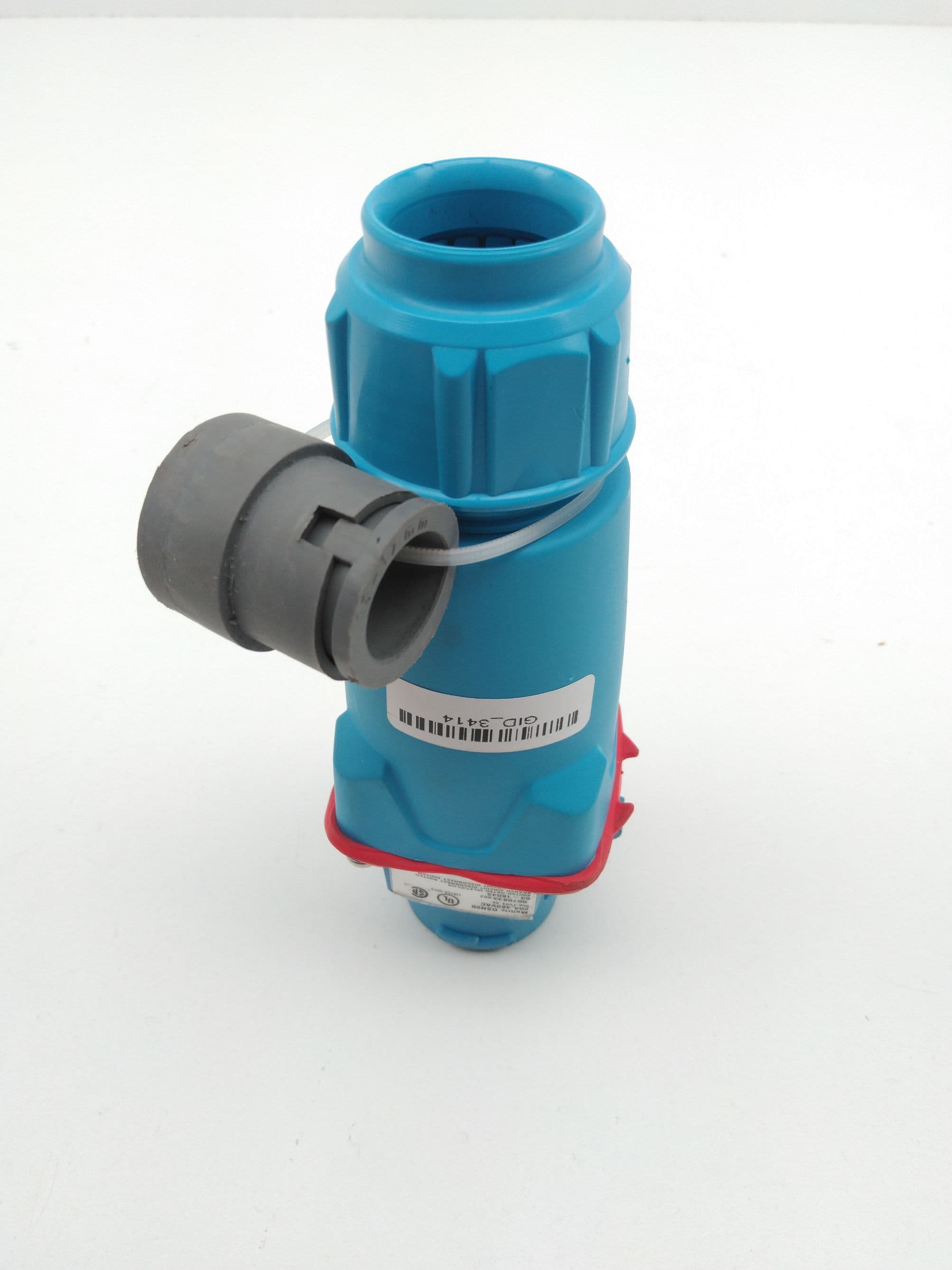 Meltric 63-18043 DSN20 Plug 20A, 480VAC, 7.5Hp, 3P+G