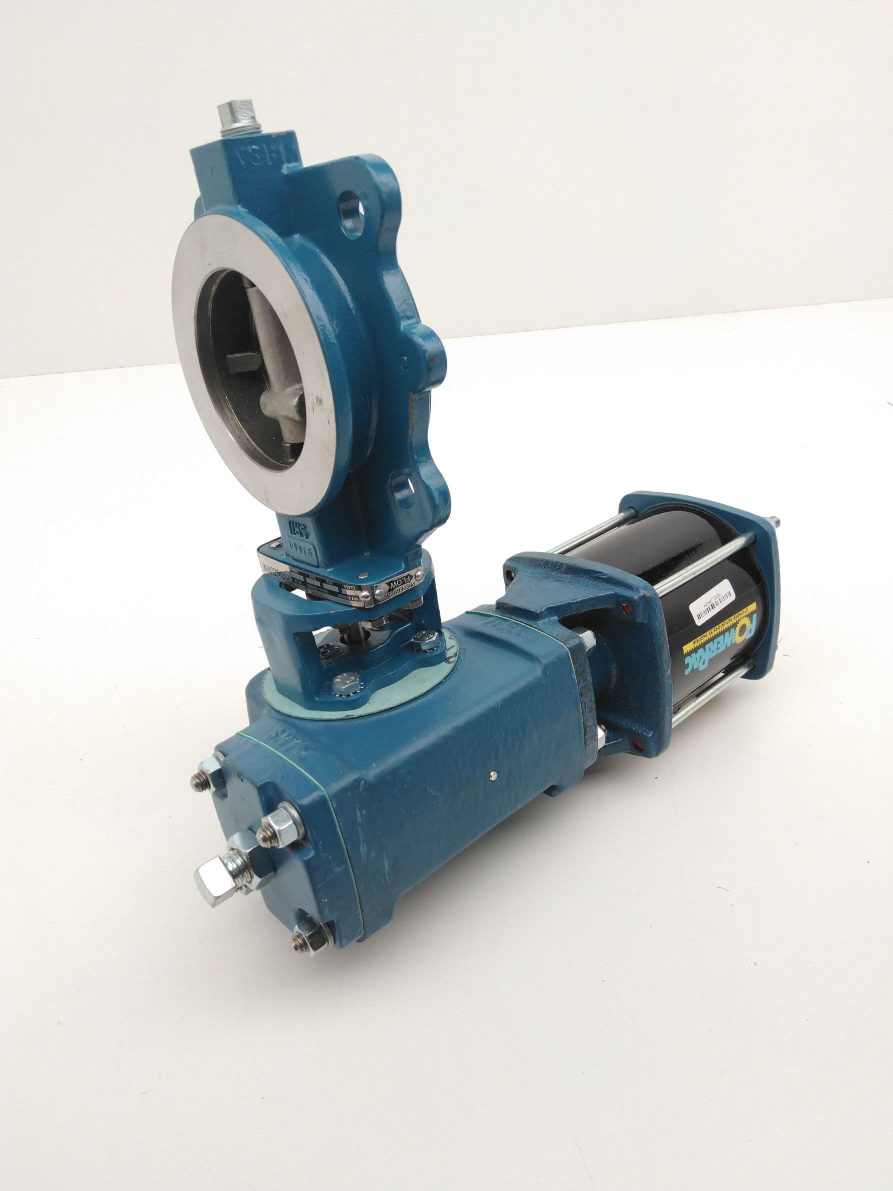DeZurik BHP/Powerpac Class150 Butterfly Valve 3", w/Pneumatic Actuator