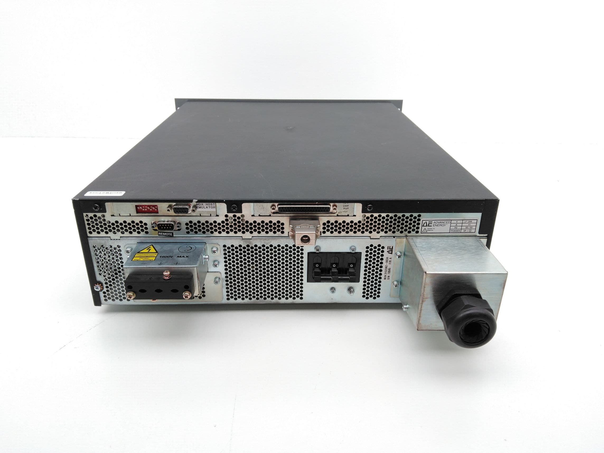 AE Advanced Energy 3152362-003 A MDX Pinnacle Power Supply 41A, 208V, 3P