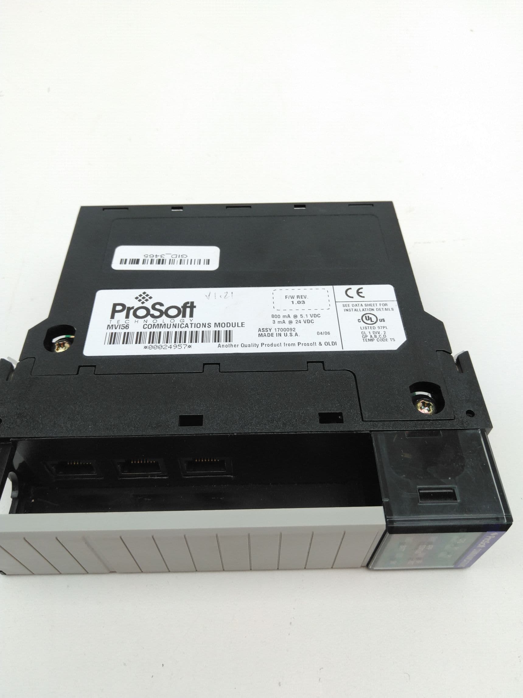ProSoft MVI56E-GSC Generic ASCII Serial Enhanced Communication Module