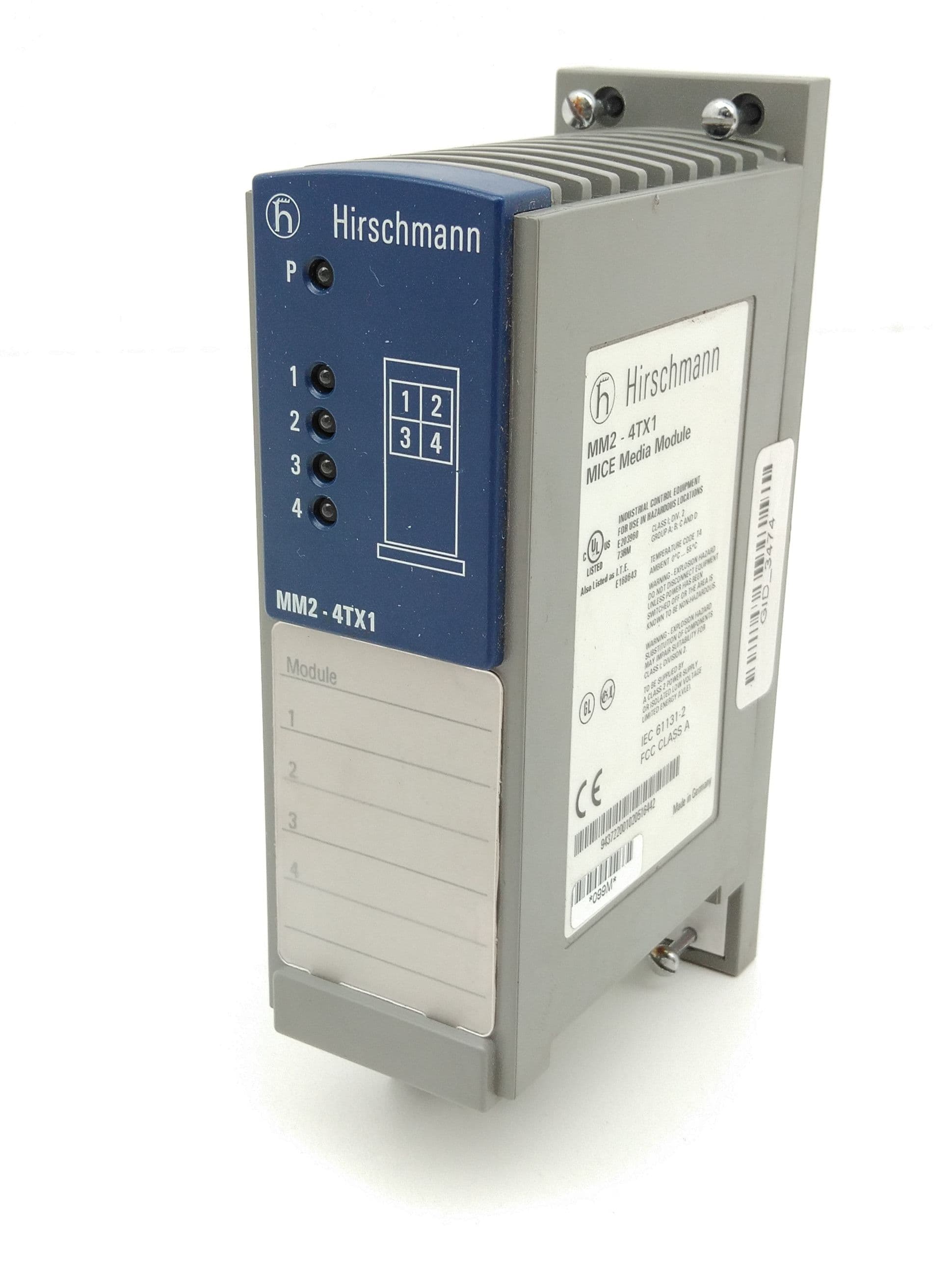 Hirschmann MM2-4TX1 Media Module for MICE Switches