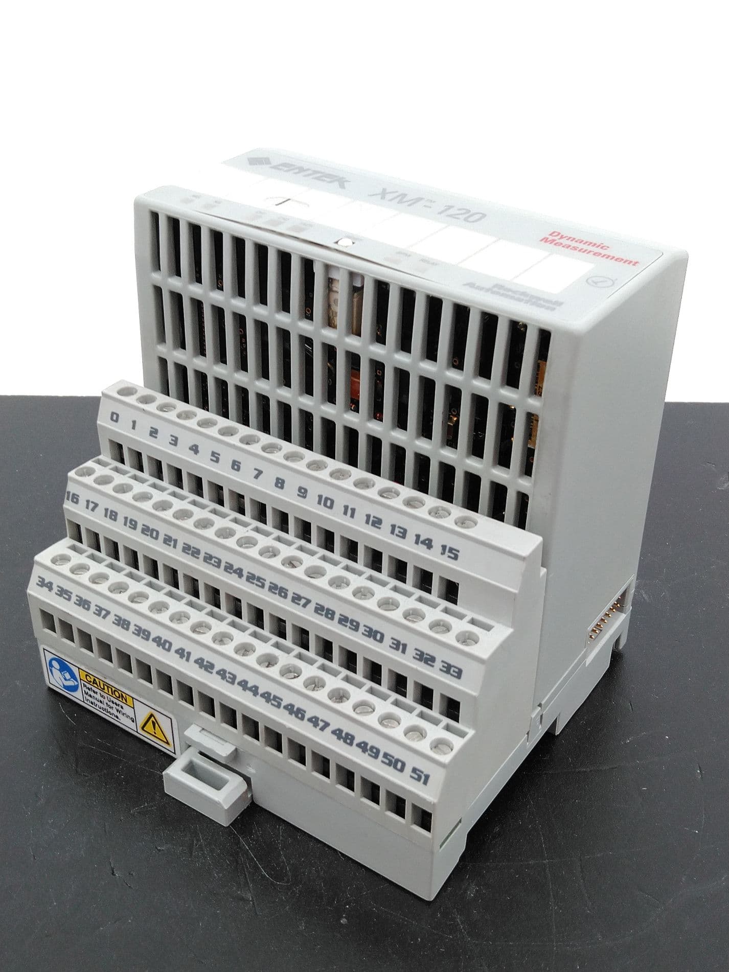 Allen-Bradley Entek 1440-VST02-01RA XM-120 Dynamic Measurement Module with Base