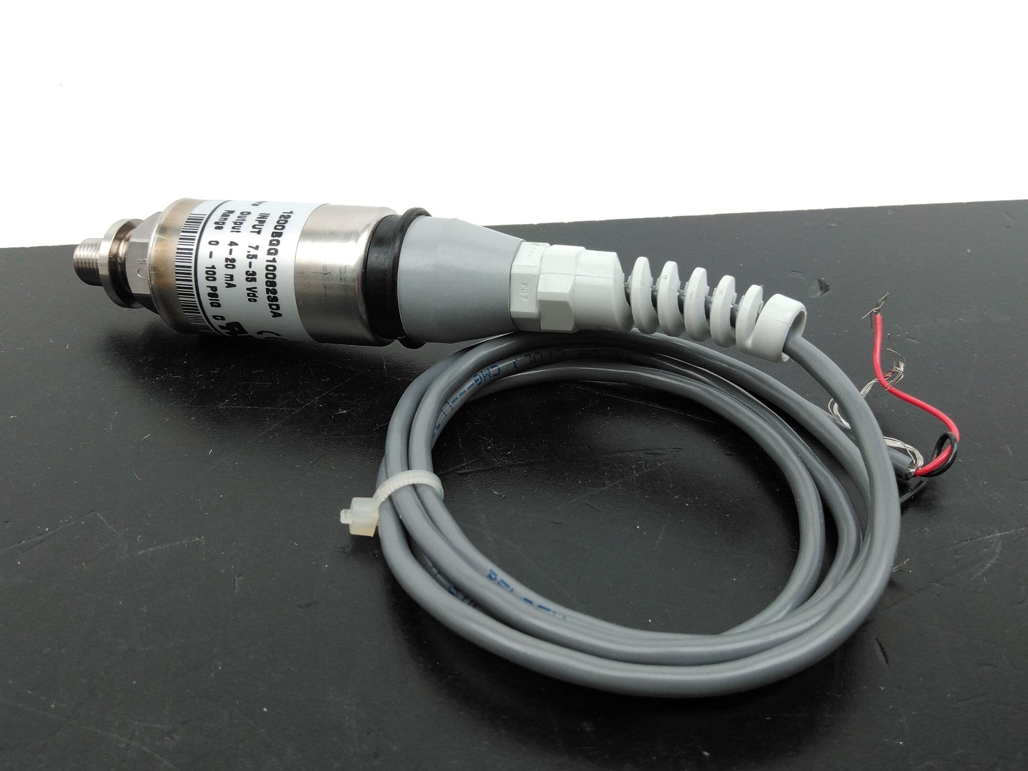 Gems Sensors 1200BGG100823DA Pressure Transducer, 0-100PSIG