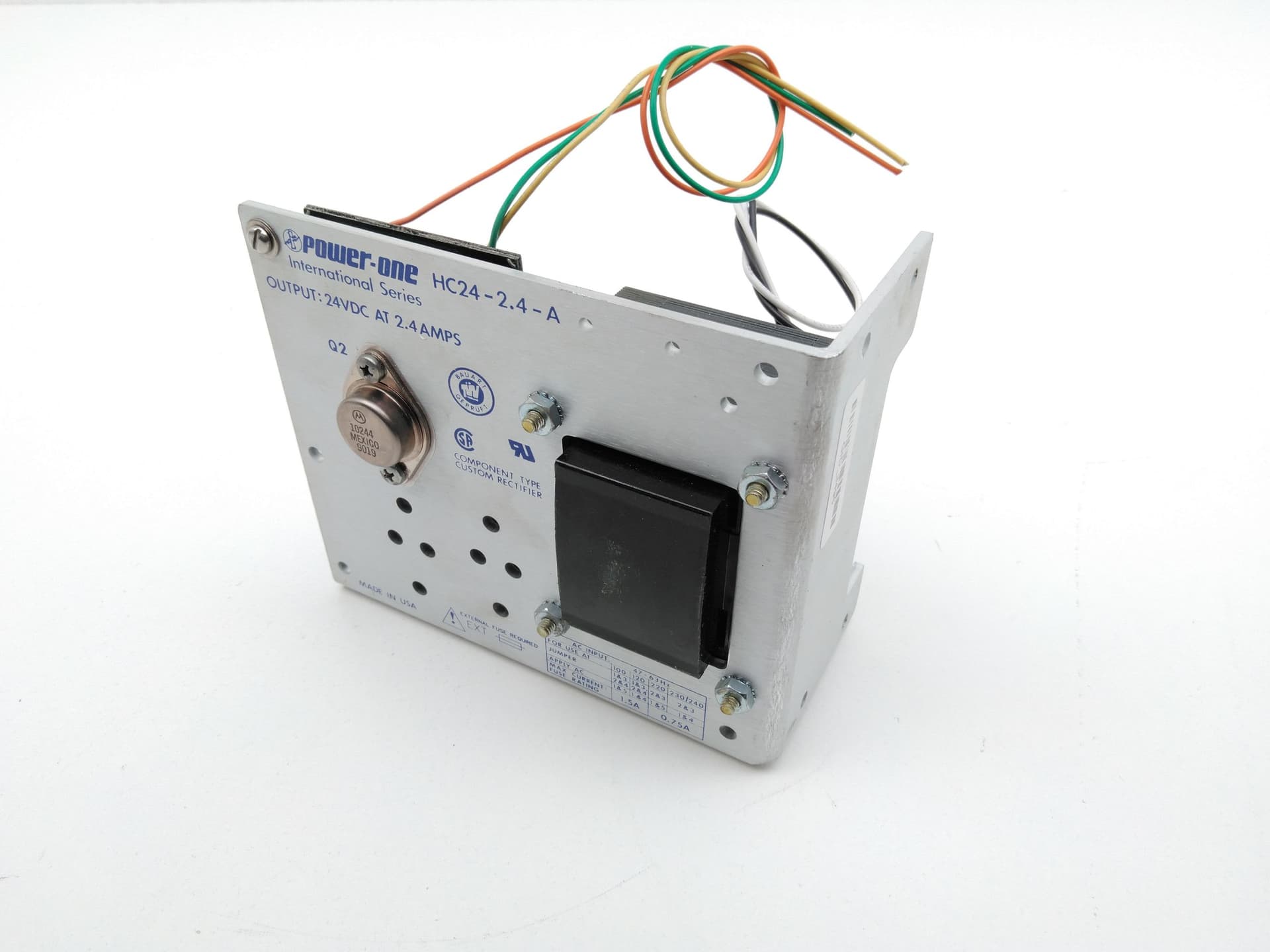 Power-one HC24-2.4-A DC Power Supply 24VDC, 2.4A