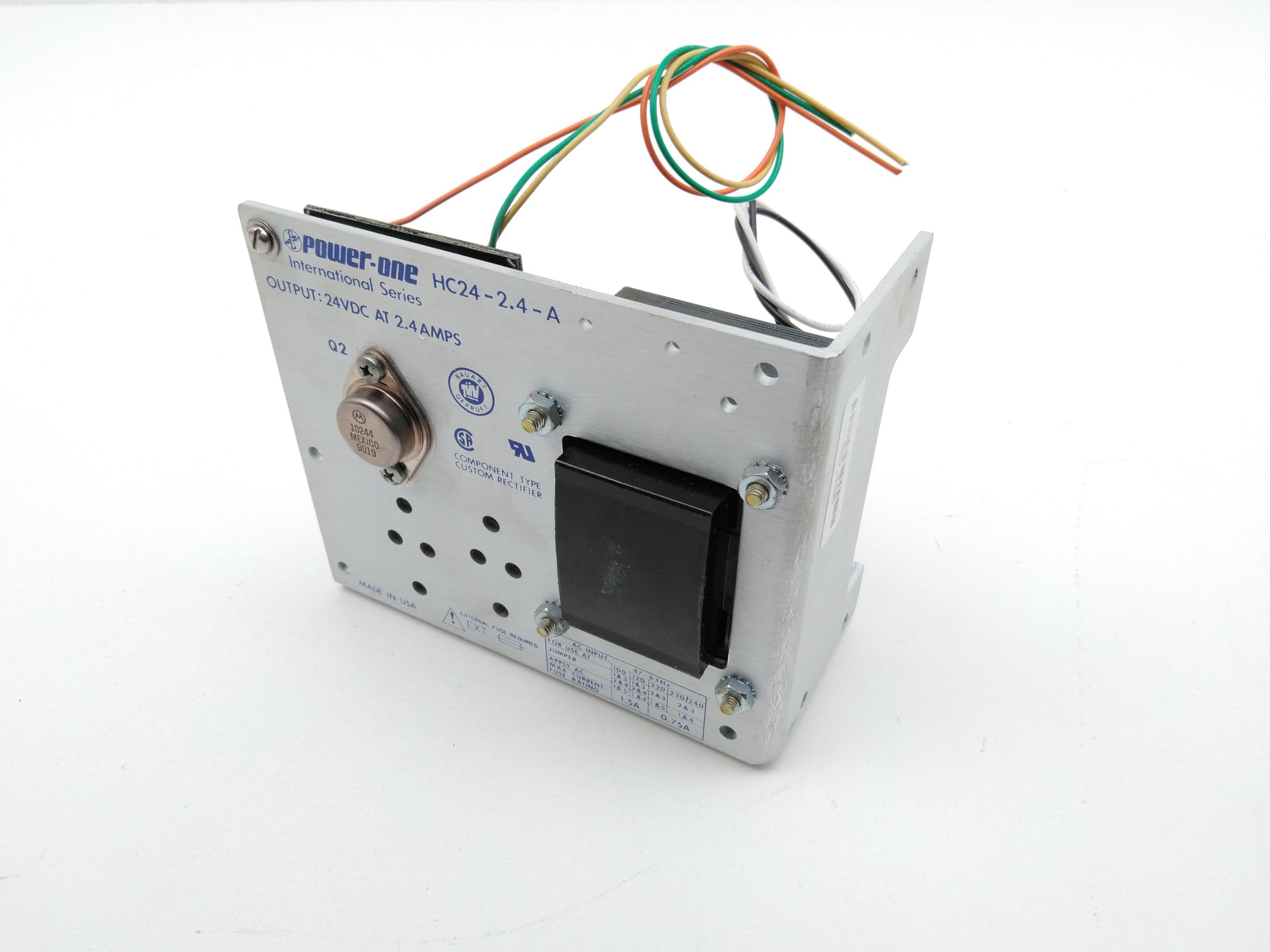 Power-one HC24-2.4-A DC Power Supply 24VDC, 2.4A