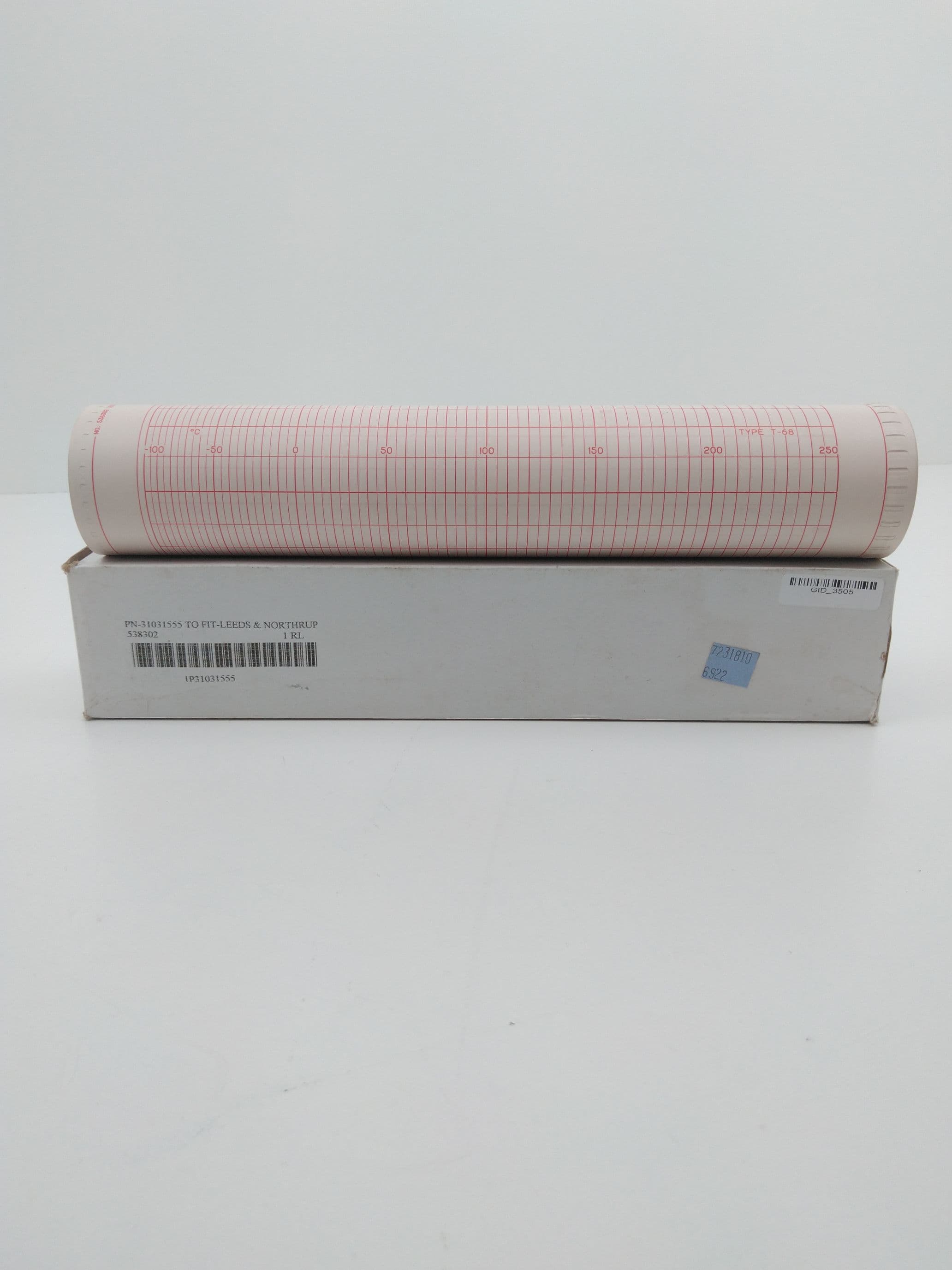 Leeds & Northrup 538302 Chart Paper, Type L&S, 31031555
