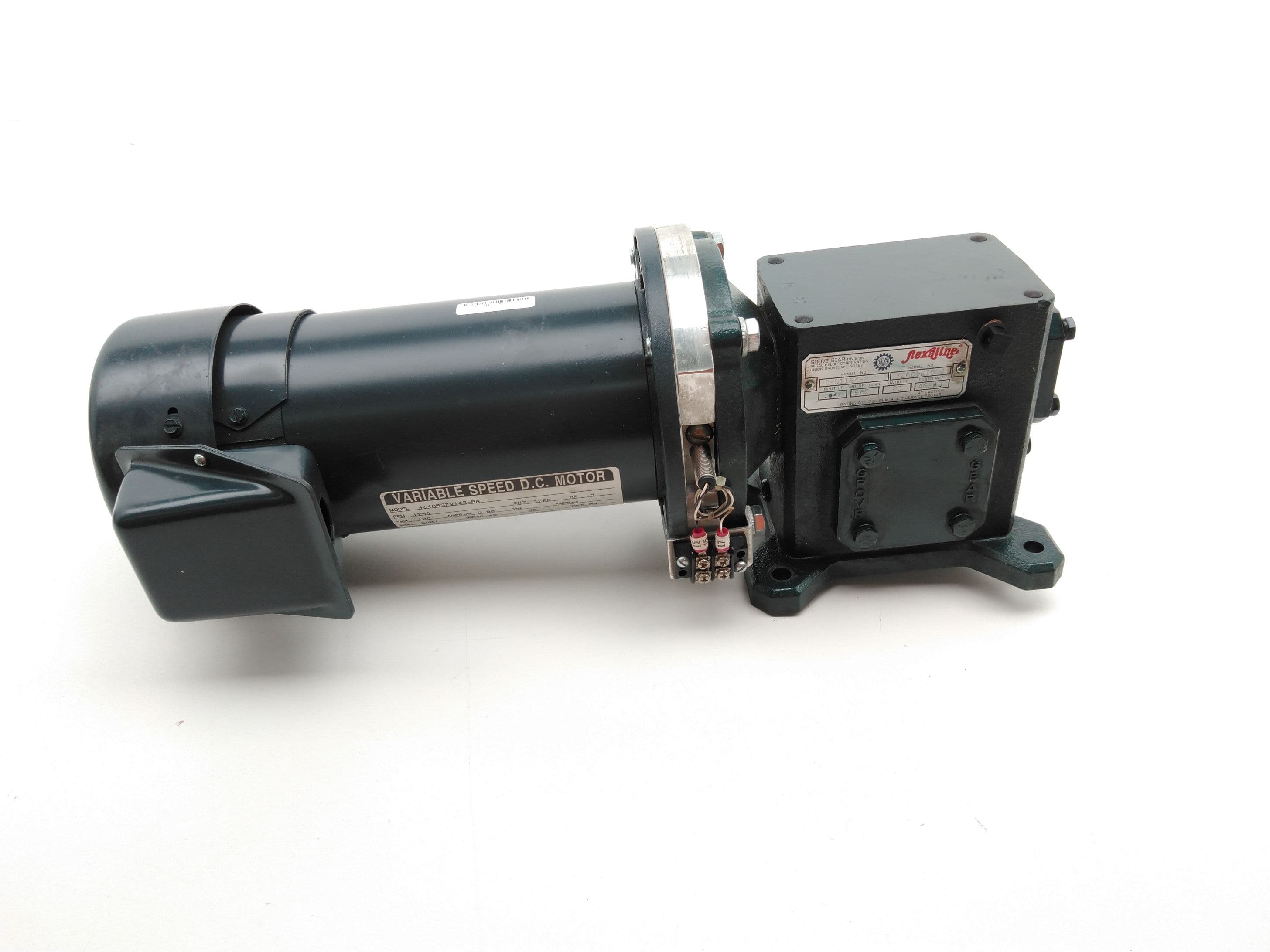 Hill House 46405372143-8A Variable Speed D.C. Motor w/ TMQ1154-2 Gearbox