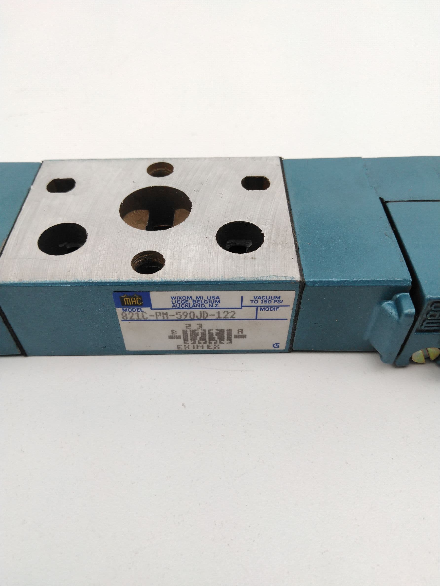 MAC 821C-PM-590JD-122 Solenoid Valve