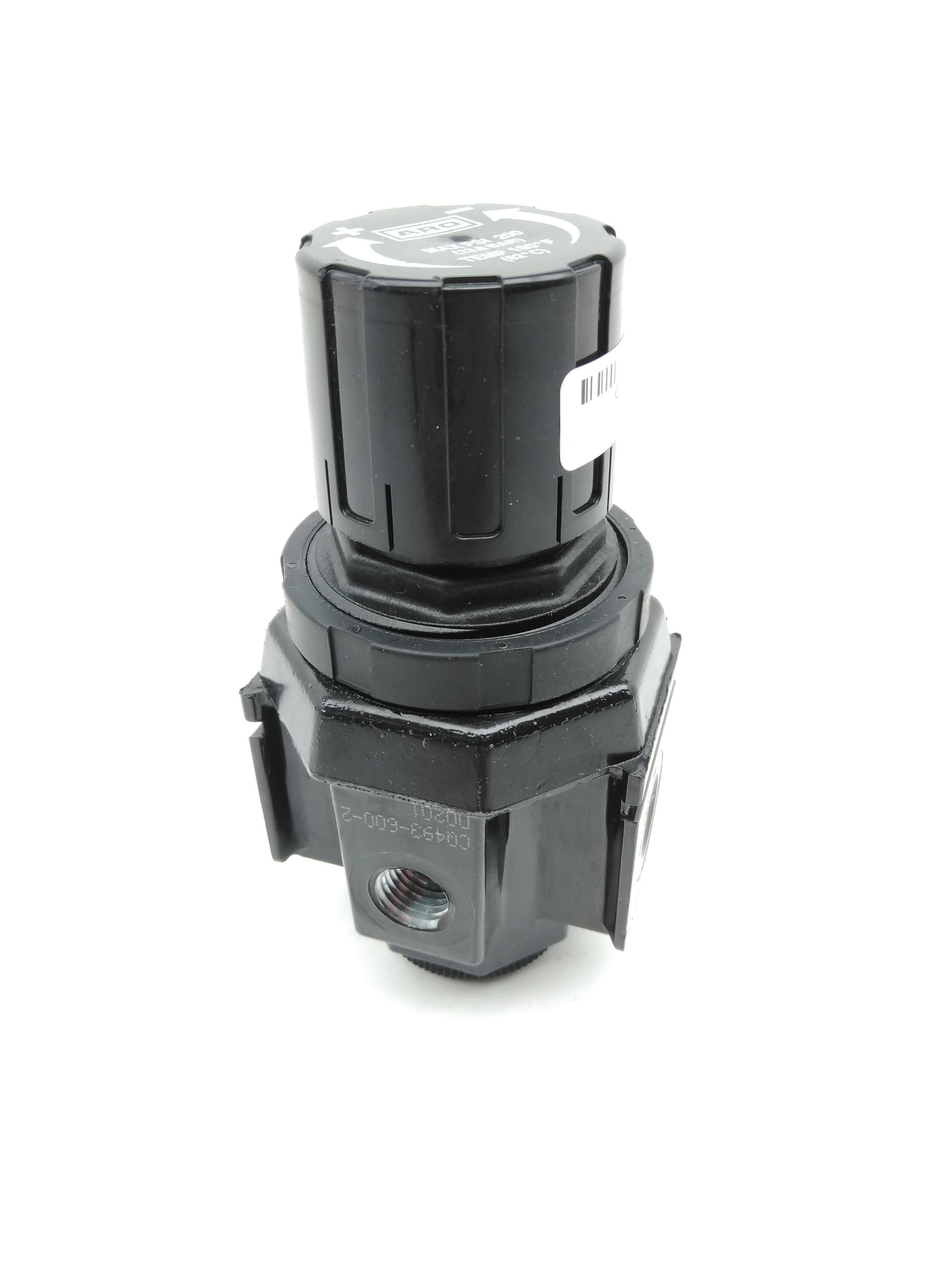 ARO CQ493-600-2 Pneumatic Pressure Regulator, 1/4", 180°F, 200PSI MAX