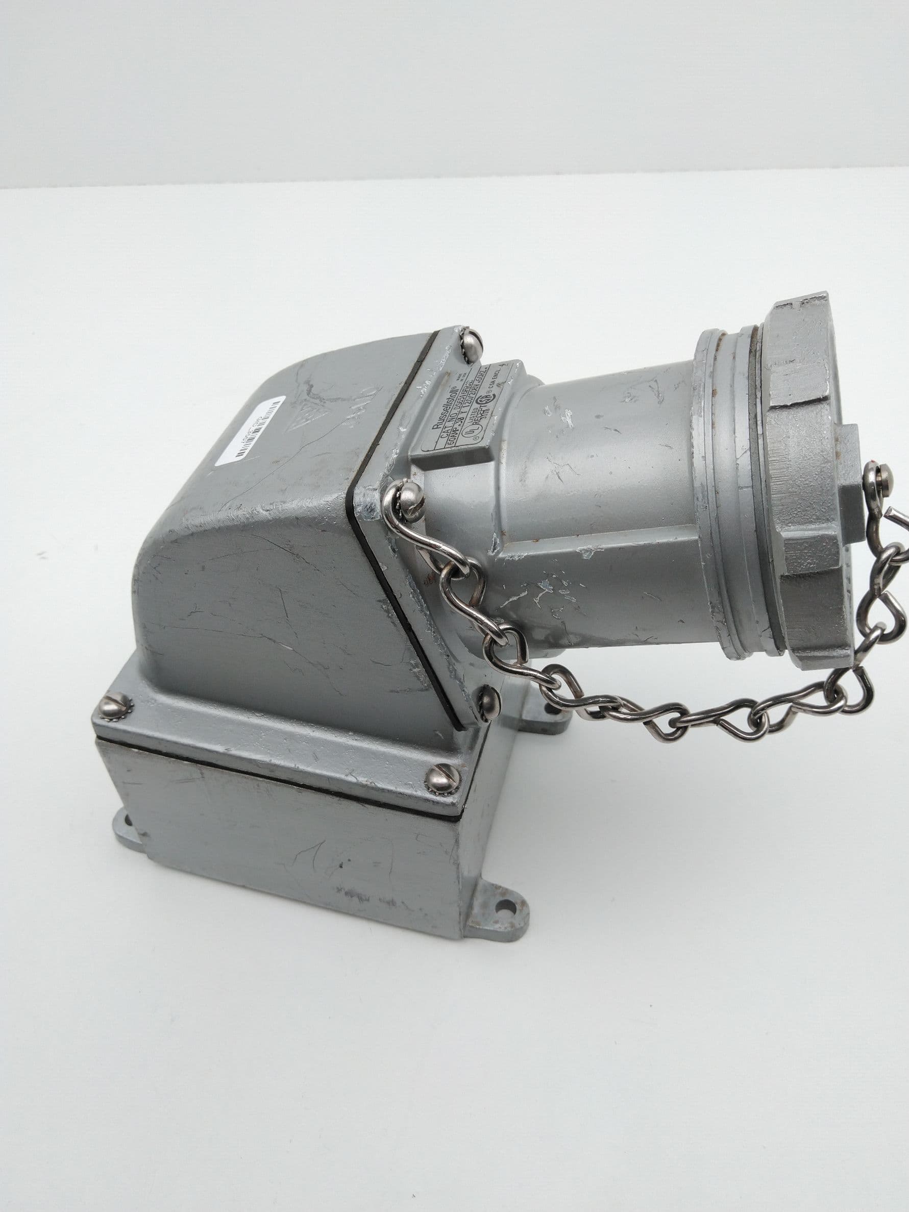 Russellstol DS6516FRAB MaxGard Female Receptacle Angle Adapter Junction Box
