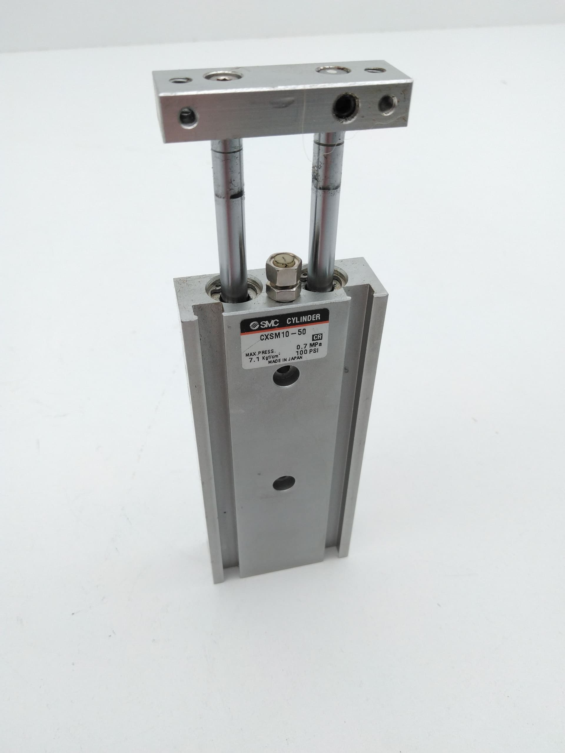 SMC CXSM10-50 Pneumatic Guided Cylinder, 10mm Bore, 50mm Stroke
