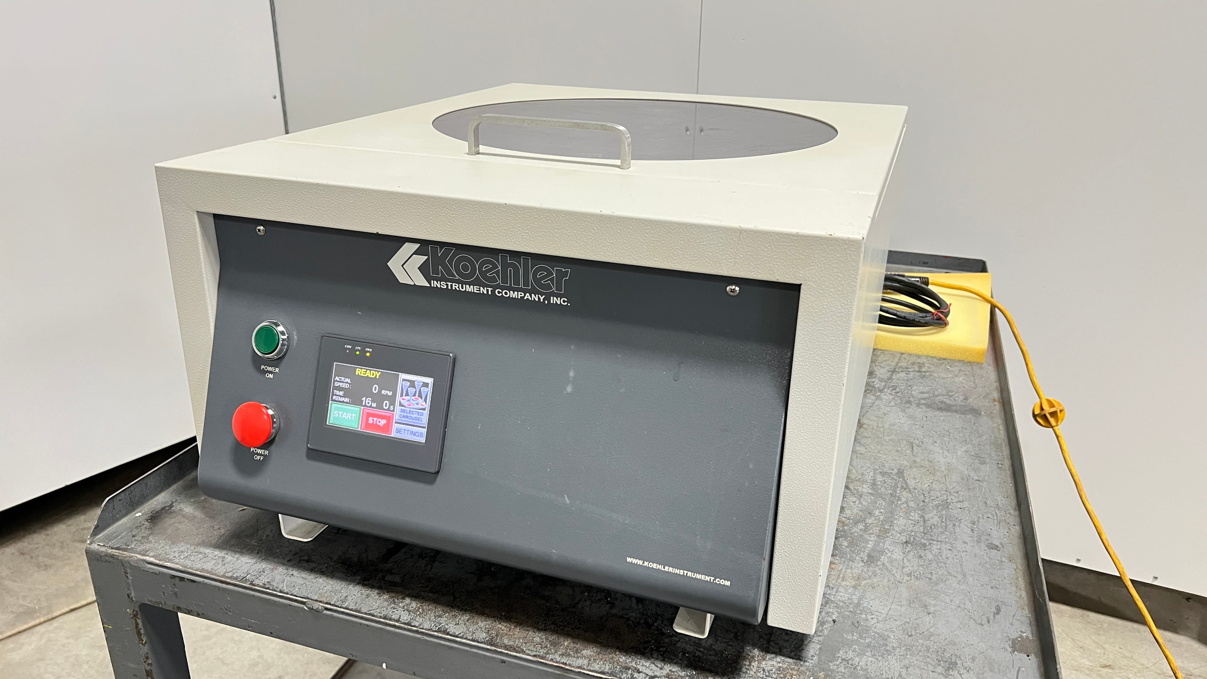 Koehler Instrument Co. K60002-PT-NH Centrifuge, Non-heated Petroleum Testing