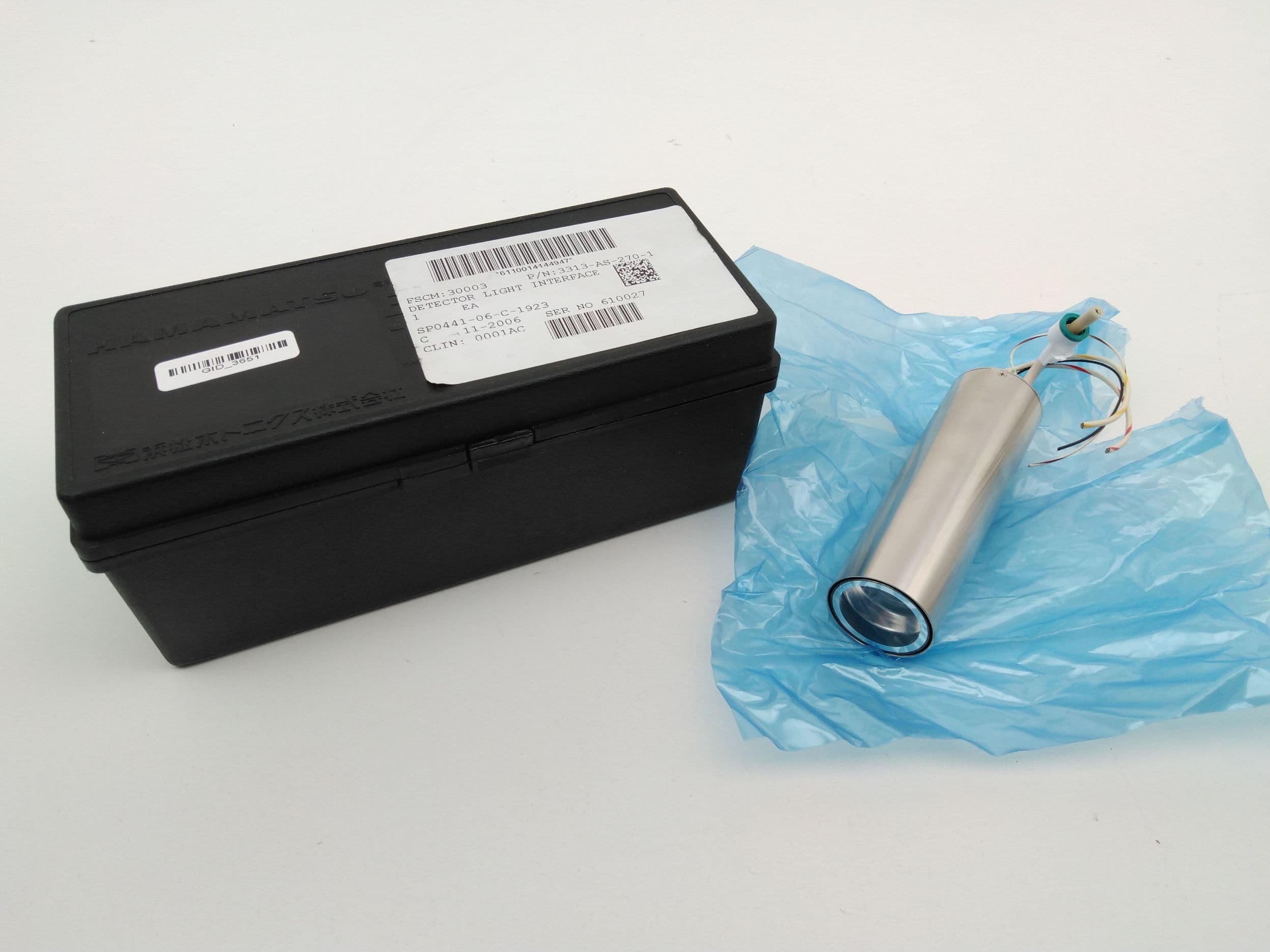 Hamamatsu Type R1689-03, 3313-AS-270-1 Electron Multiplier tube
