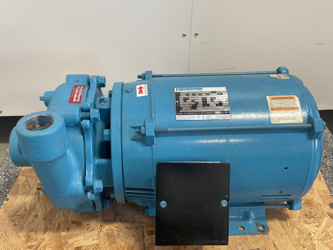 Mepco Dunham Bush RC07-2-100-34-3 BZ MARBX Centrifugal Pump, Bronze, 10HP, 3 ph