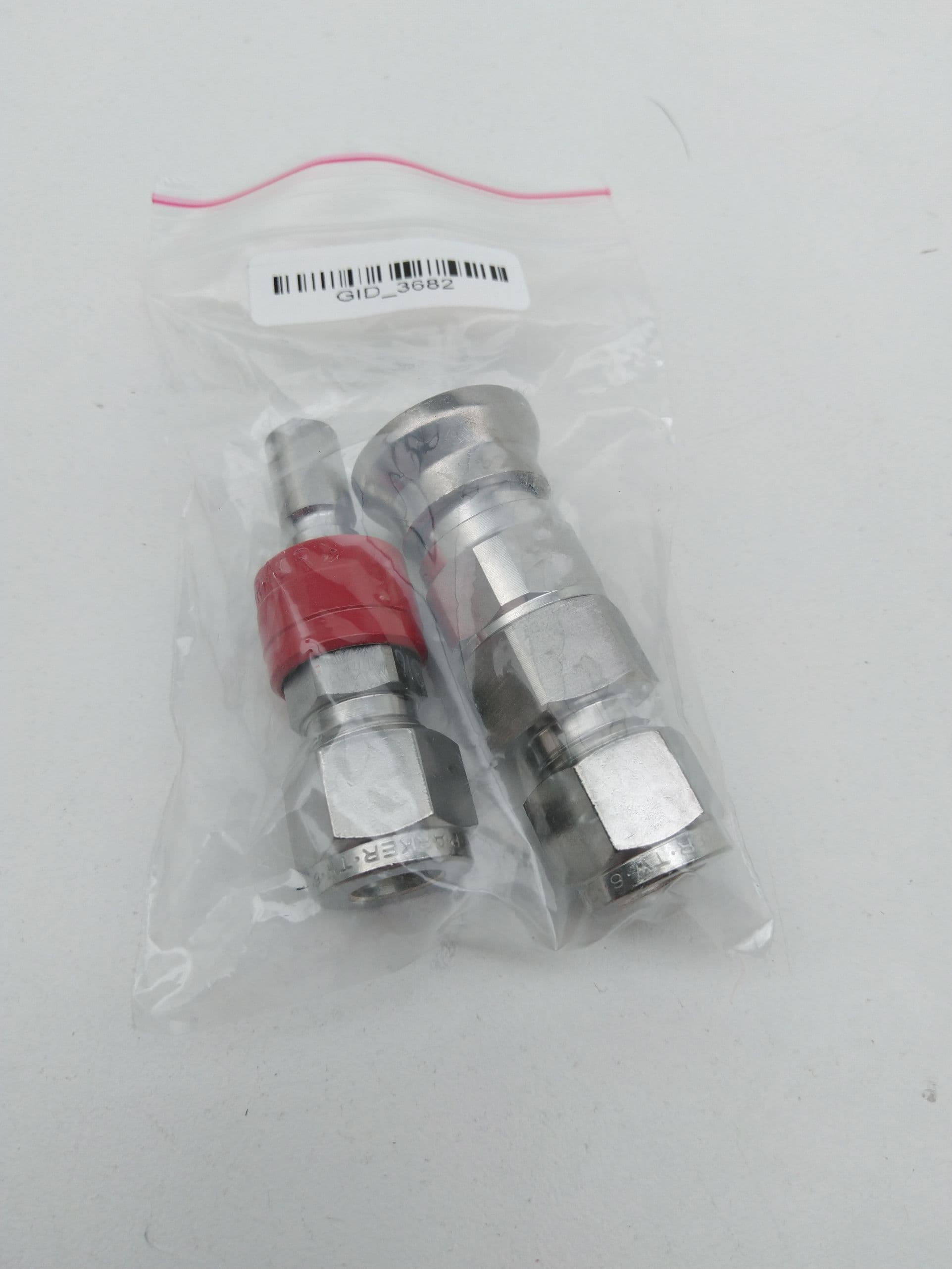 Parker 6M-Q6CY-SSP 6M-Q6VY-SS Female / Male Instrumentation Quick Coupling 3/8"