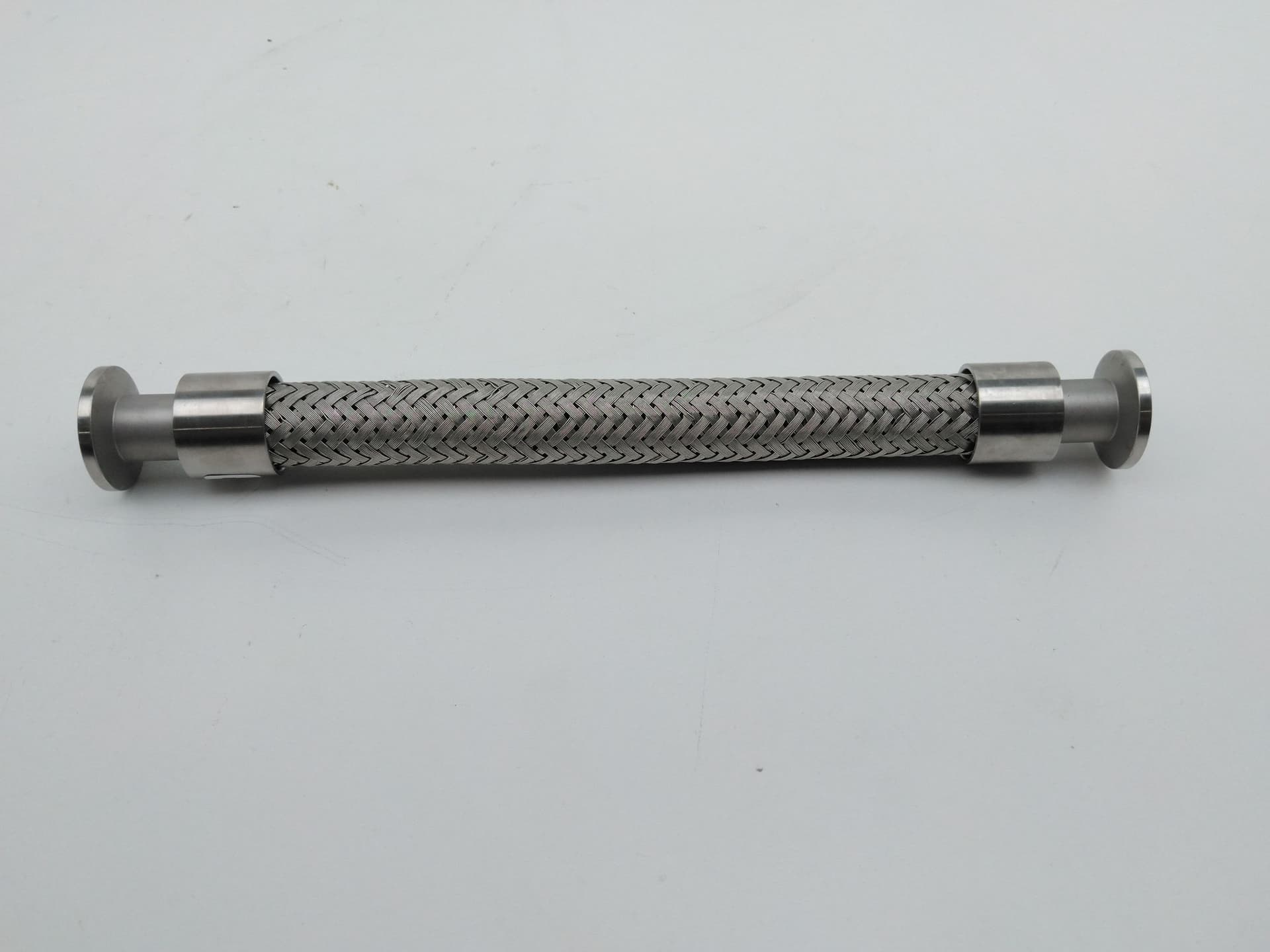 Unbranded KF-16 x 10" SS Formed Braided Vacuum Bellows
