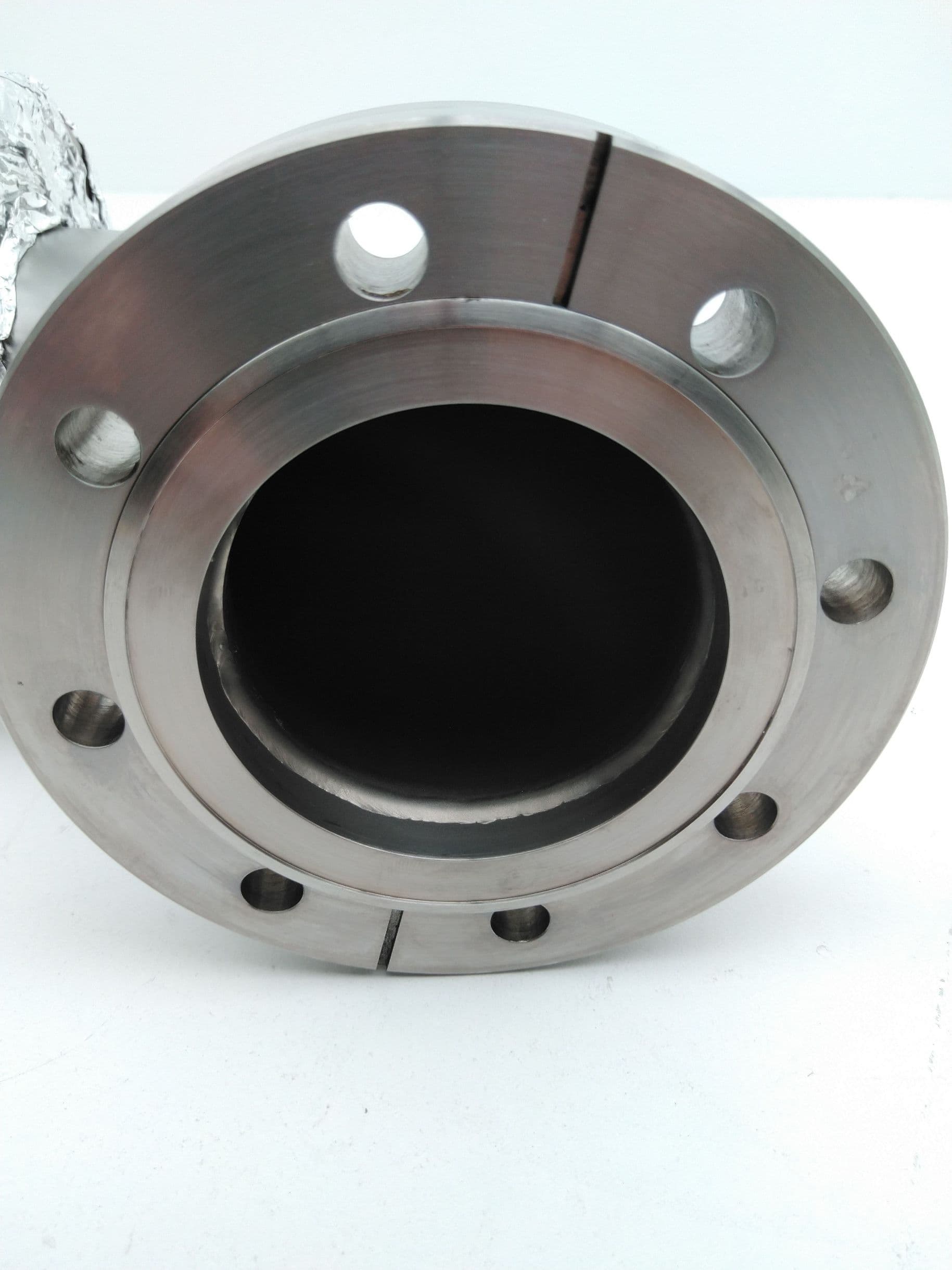 Nor-Cal Products CF 4-1/2” 90° Elbow Conflat Flange SS Fitting