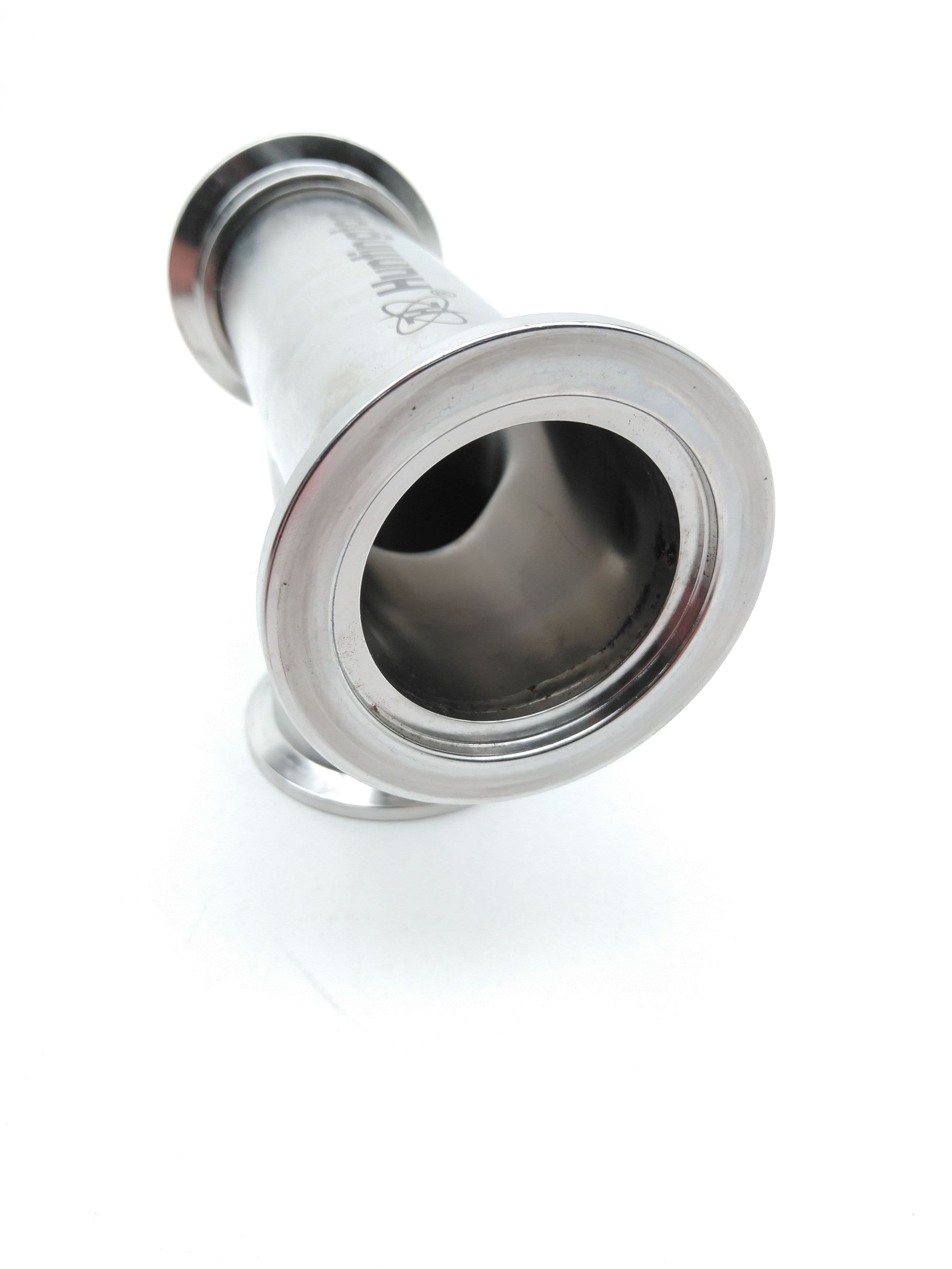 Huntington KF-40 Tee Vacuum Fitting, Stainless Steel