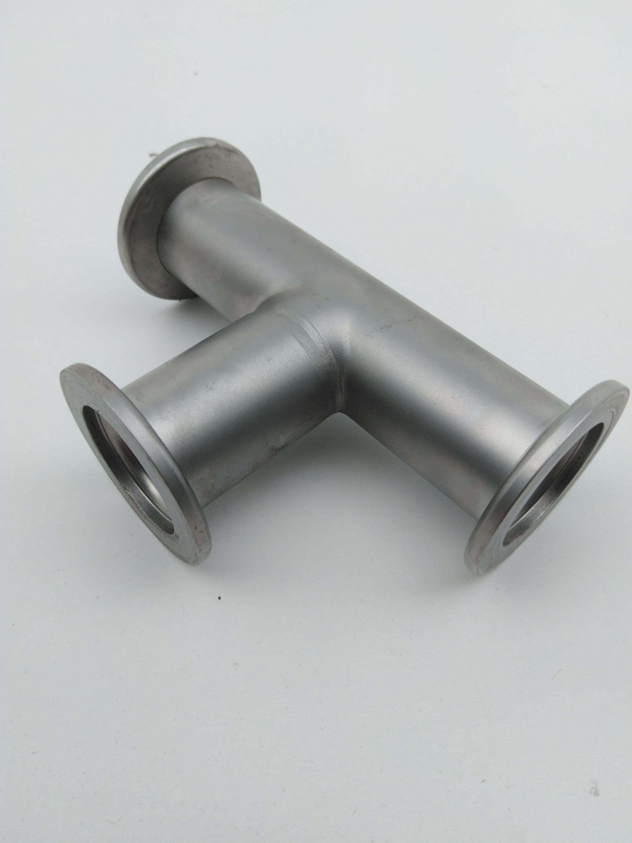 Unbranded KF-25 Tee Vacuum Fitting, Stainless Steel