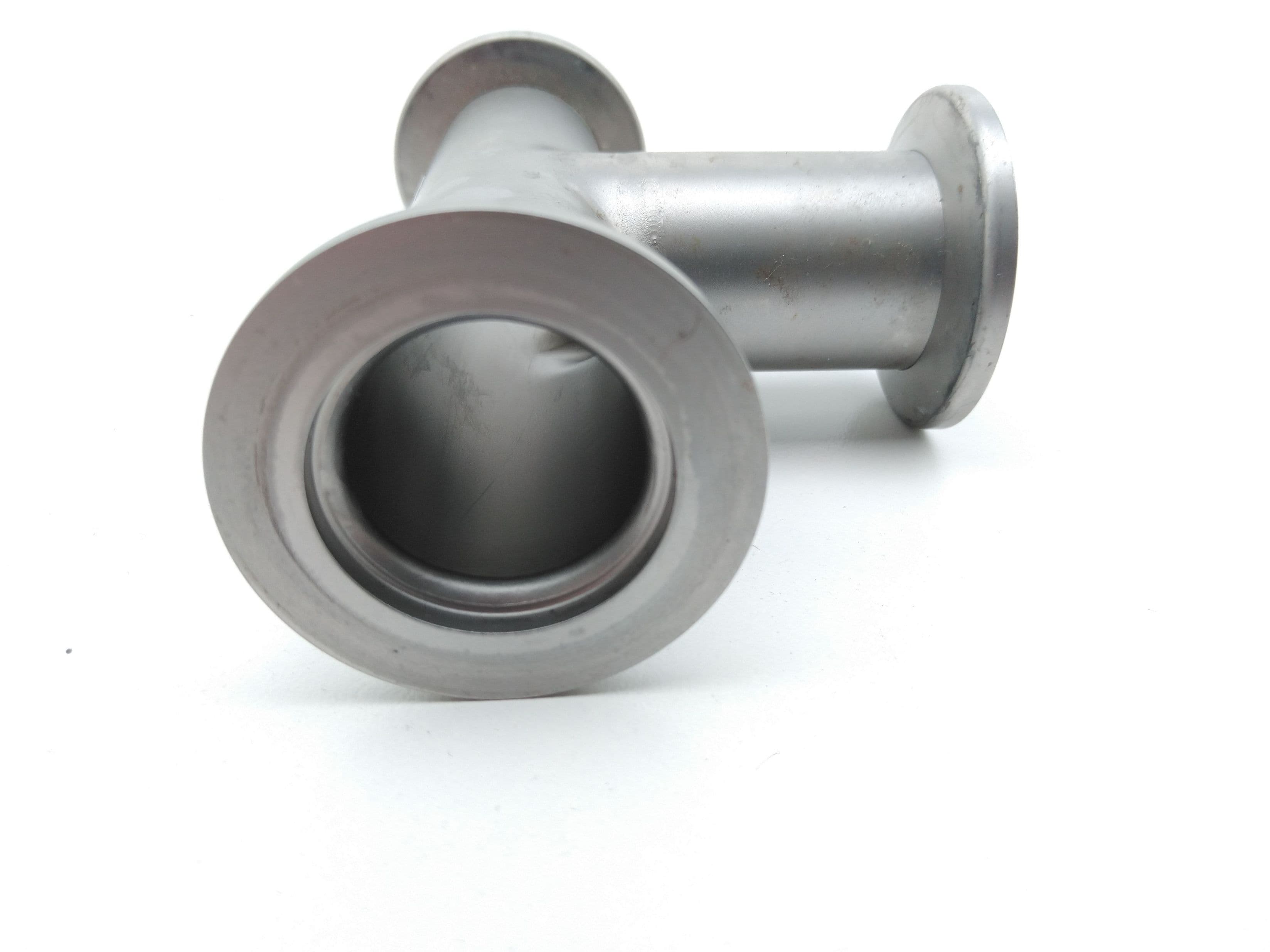 Unbranded KF-25 Tee Vacuum Fitting, Stainless Steel
