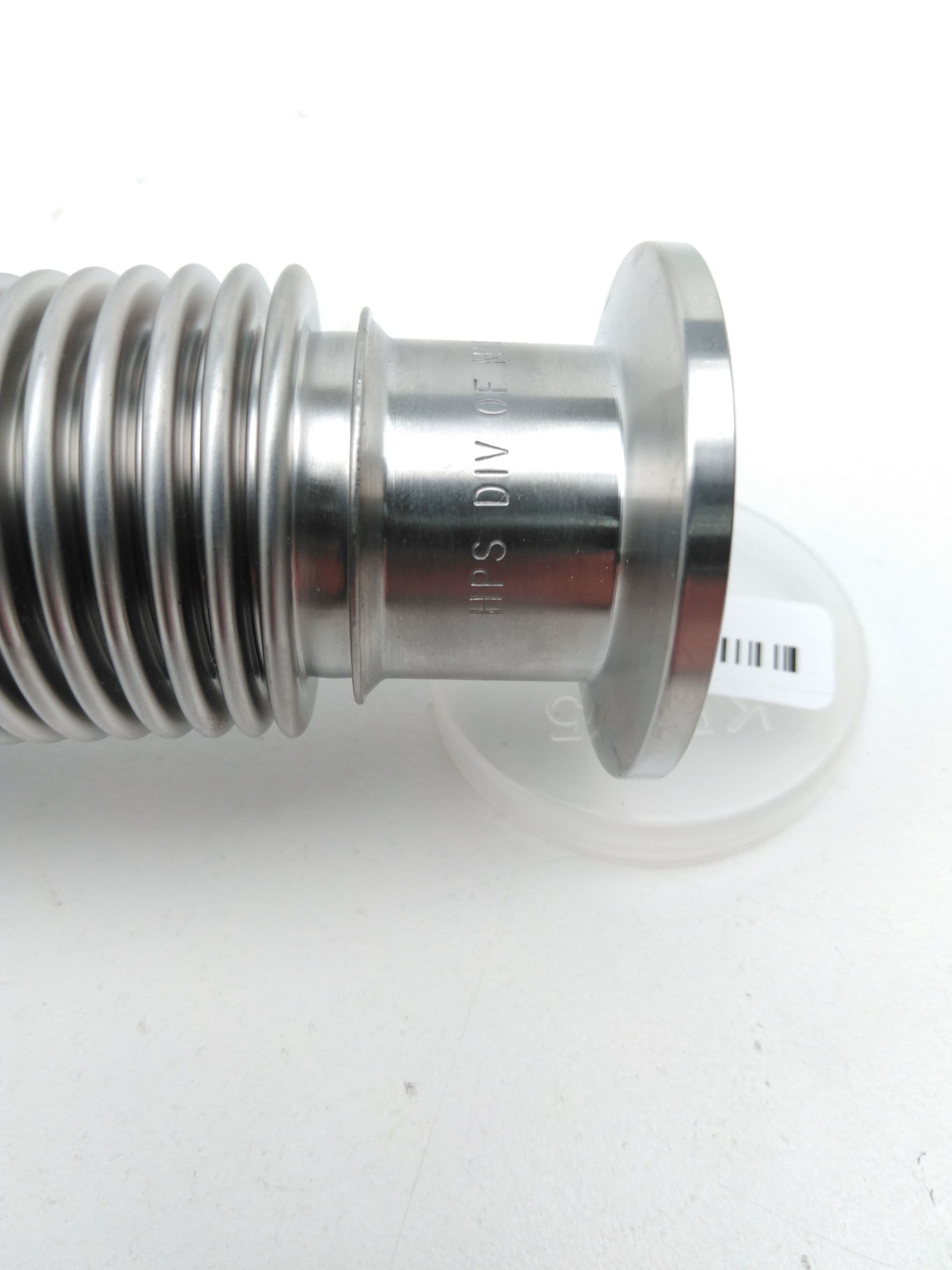 MKS KF-25 / NW-25 x 4-3/4” Flexible Vacuum Bellow, Stainless Steel