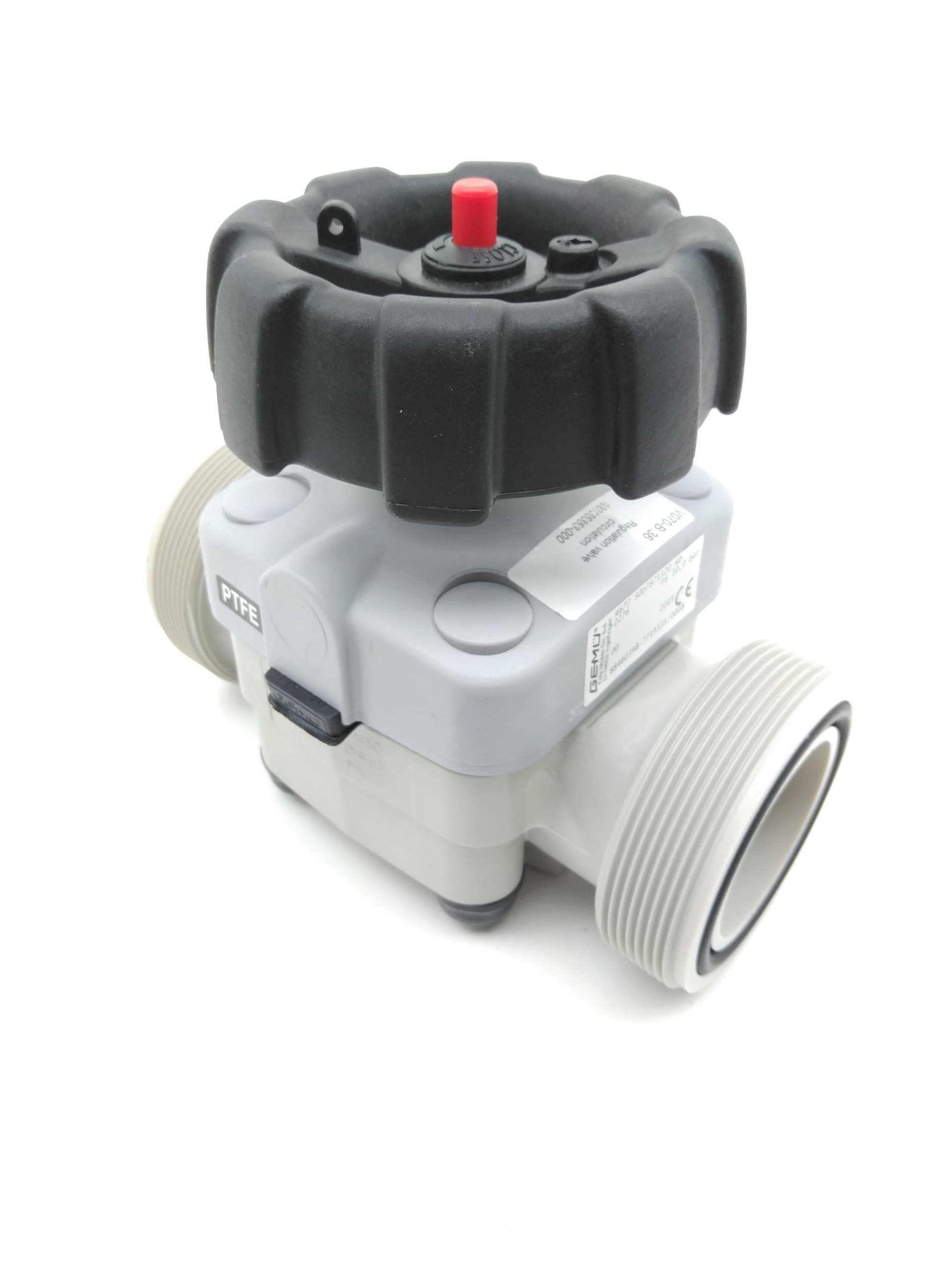 Gemu R677 50D7871520 HD Manually Operated Diaphragm Valve DN50 PTFE/EPDM 10 Bar