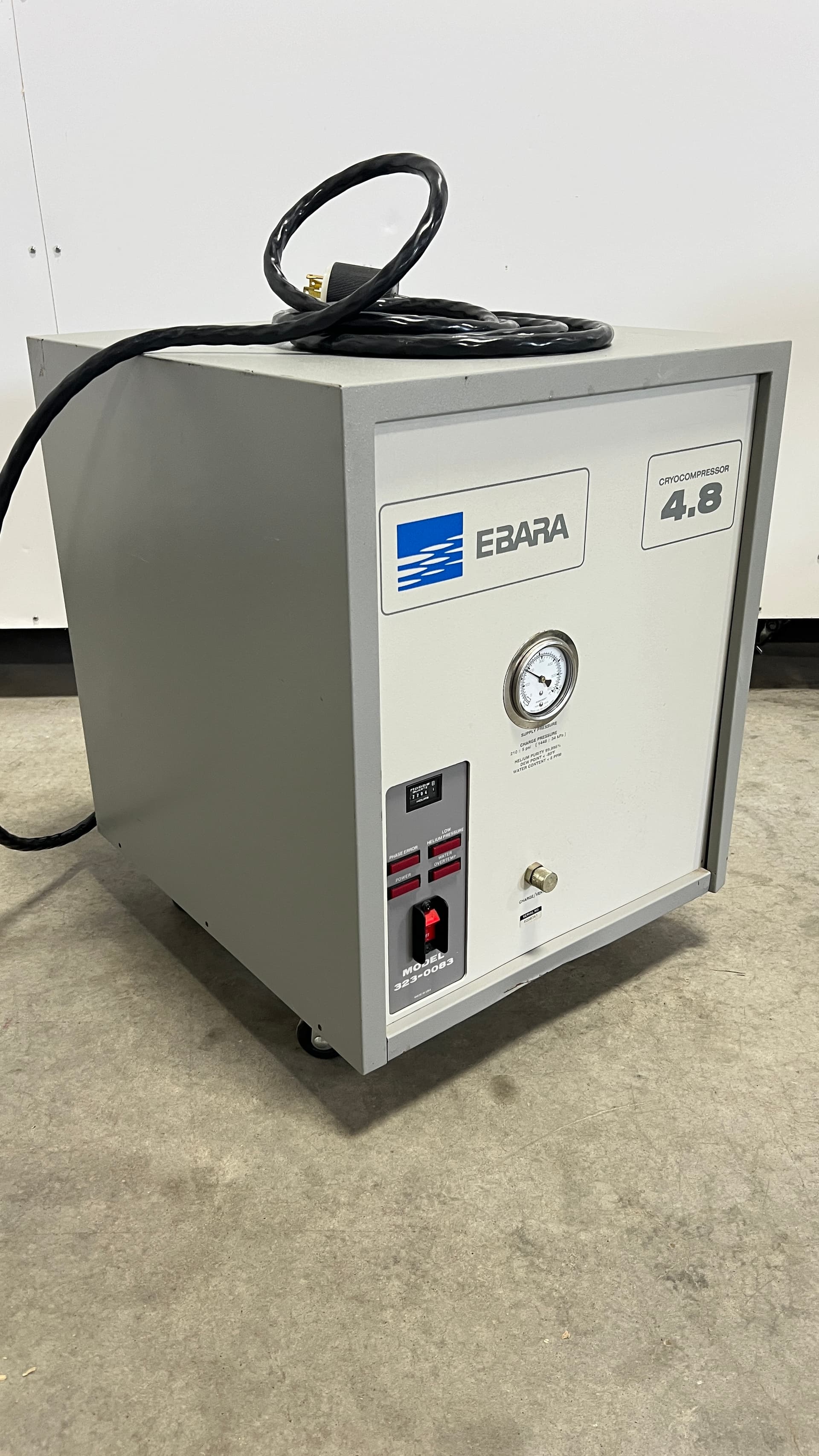 Ebara 323-0084 4.8 Cryo Compressor