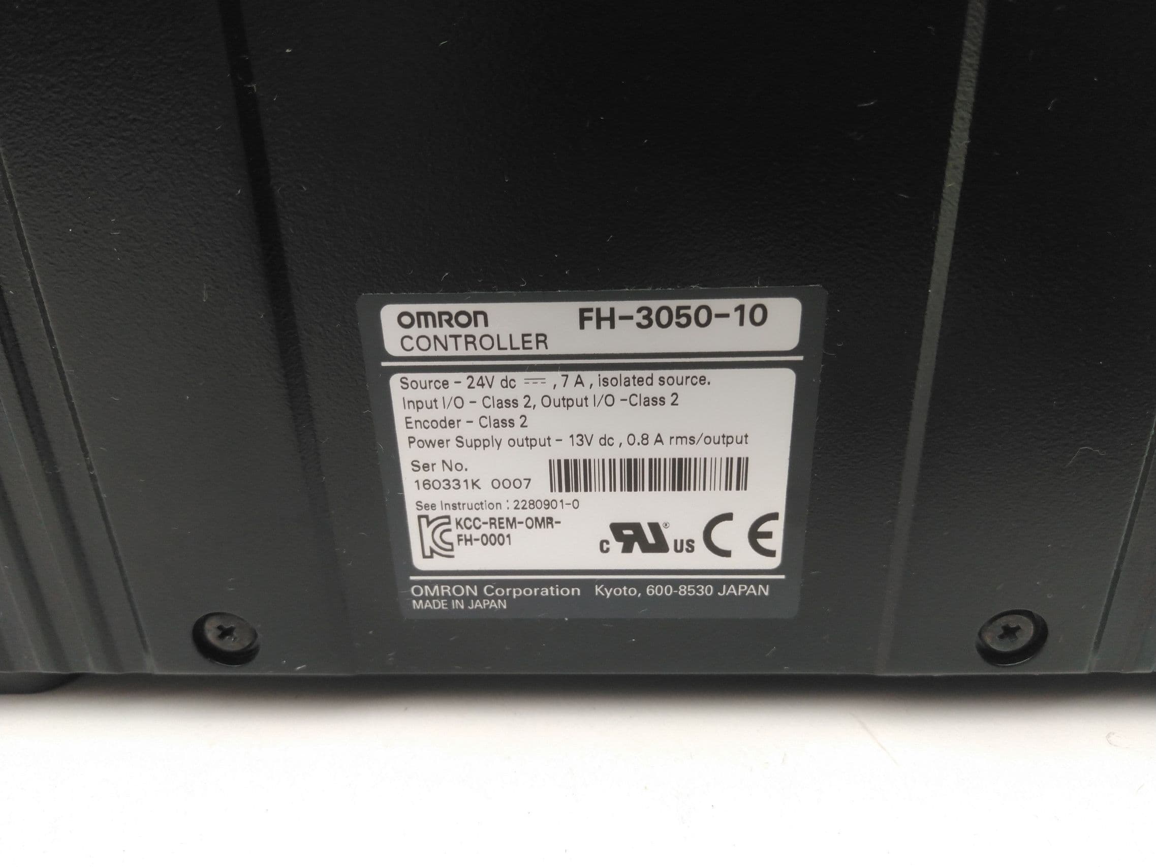 Omron FH-3050-10 Machine Vision Controller, 4 Camera