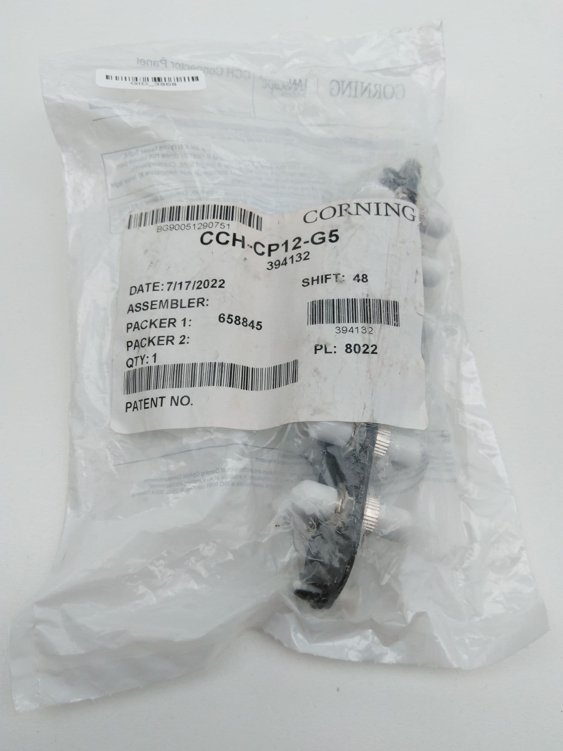 Corning CCH-CP12-G5 CCH Connector Panel
