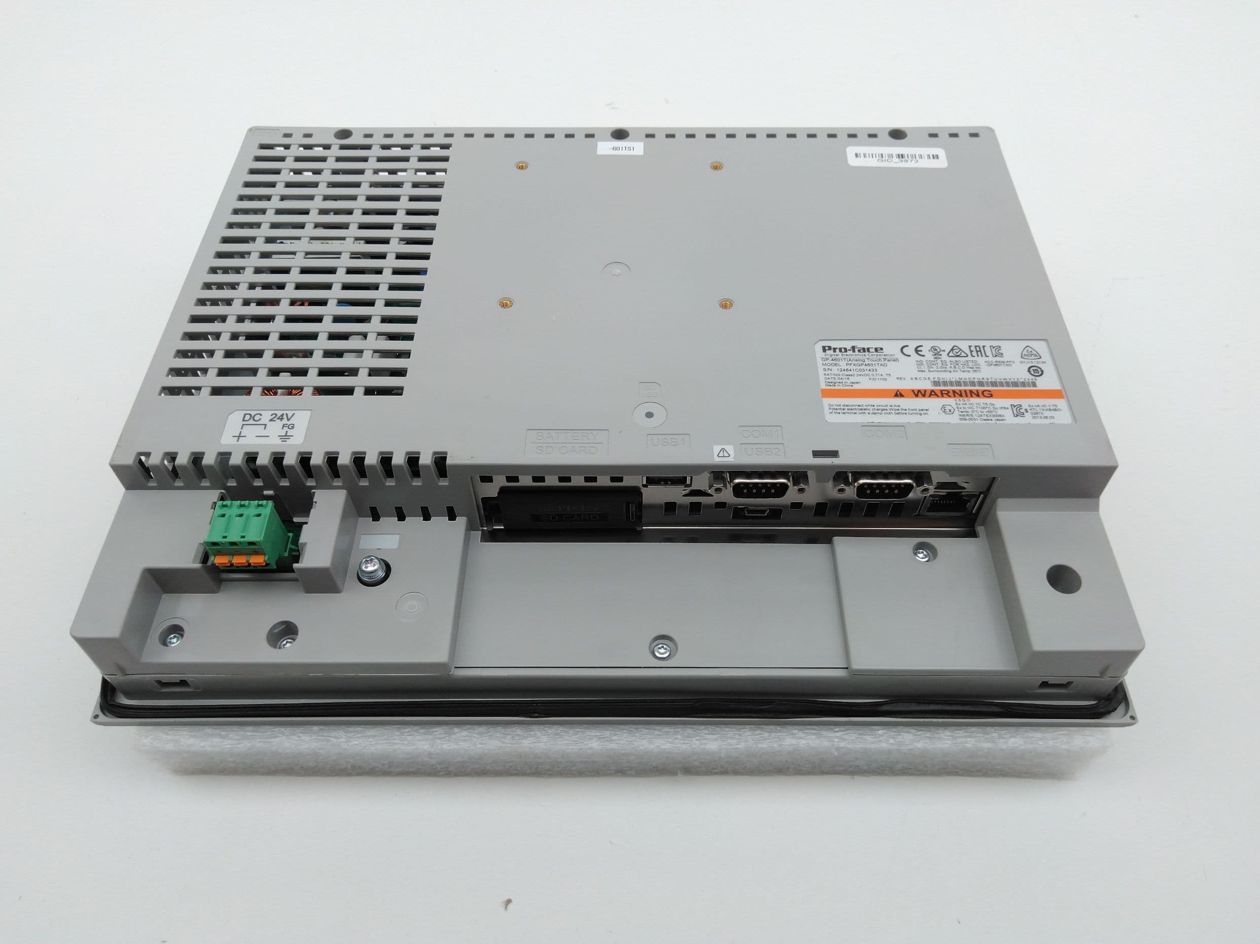 Schneider Electric PFXGP4601TAD Pro-Face 12.1" Touch Operator Interface