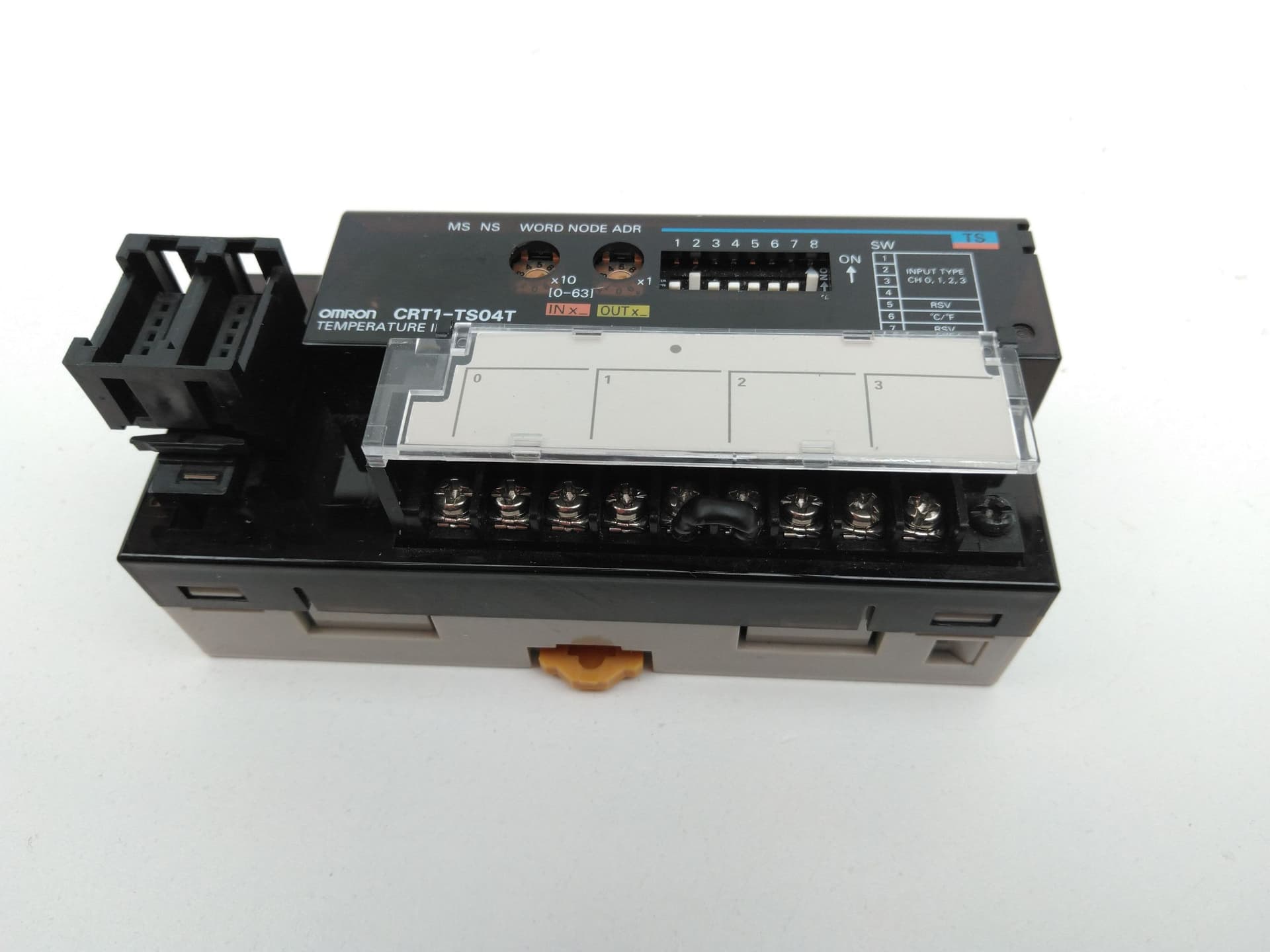 Omron CRT1-TS04T Temperature Input Terminal Module, 4 Points, 24VDC
