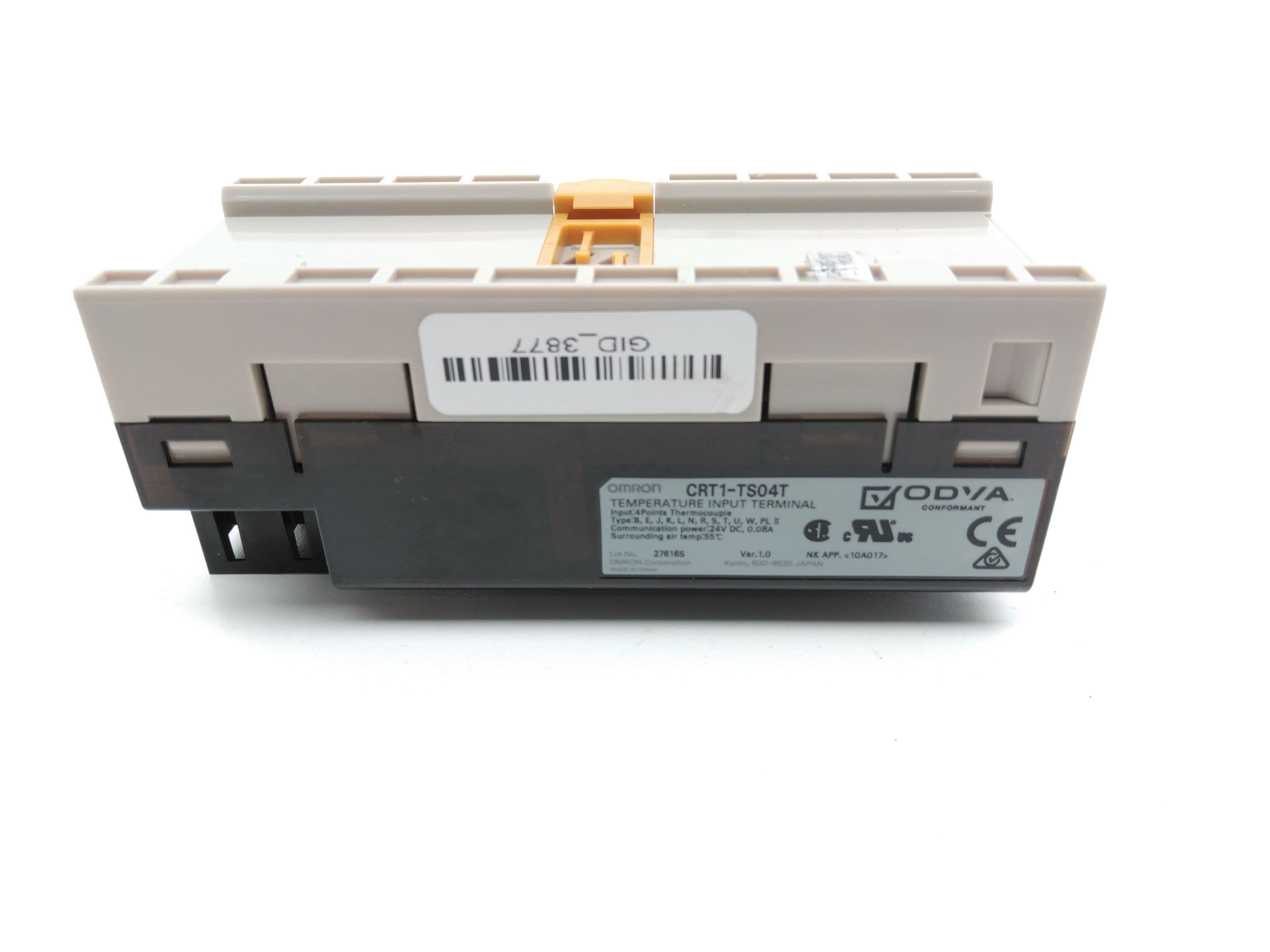 Omron CRT1-TS04T Temperature Input Terminal Module, 4 Points, 24VDC