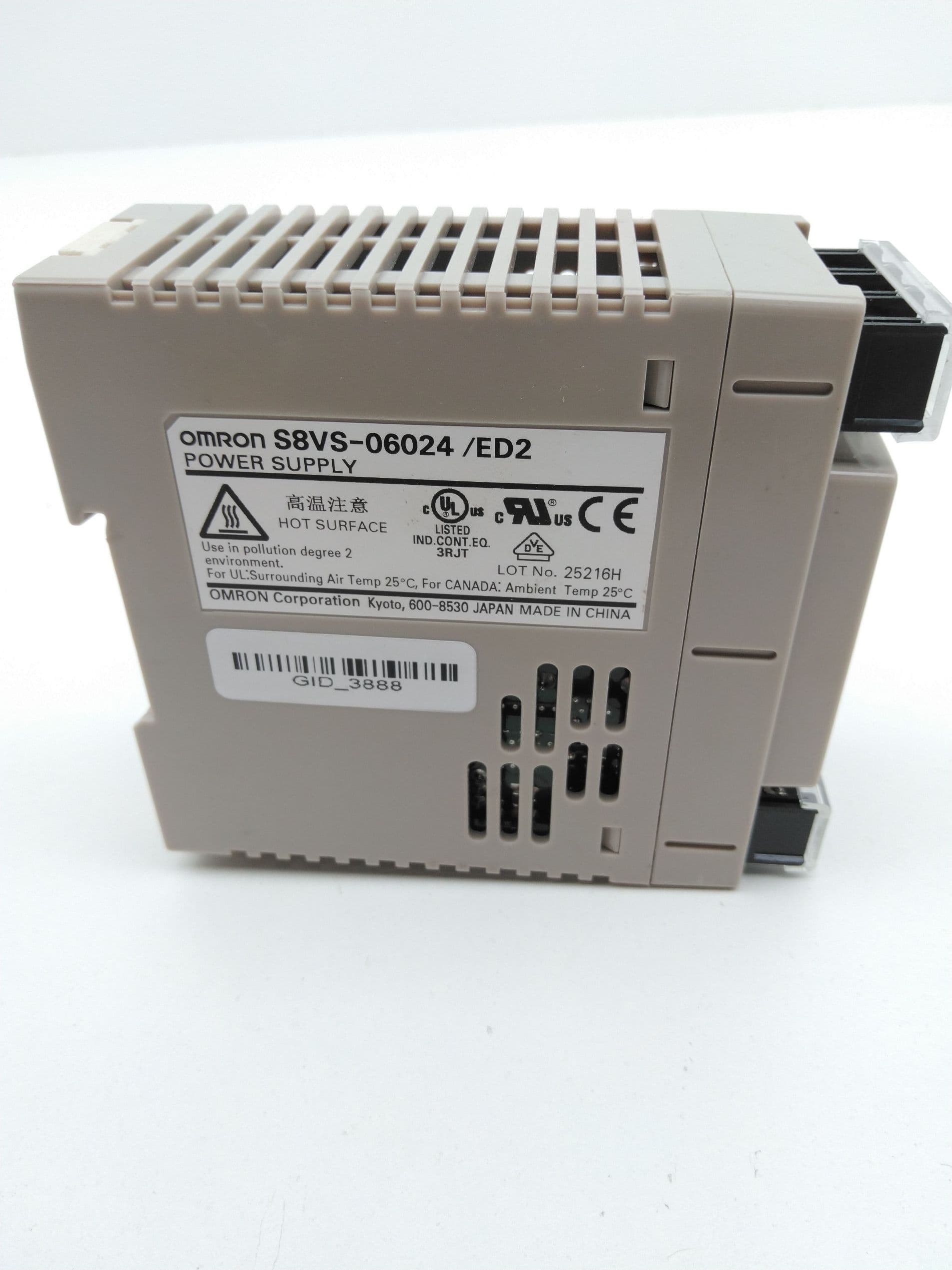 Omron S8VS-06024 /ED2 Switch Mode Power Supply, 2.5A, 24VDC