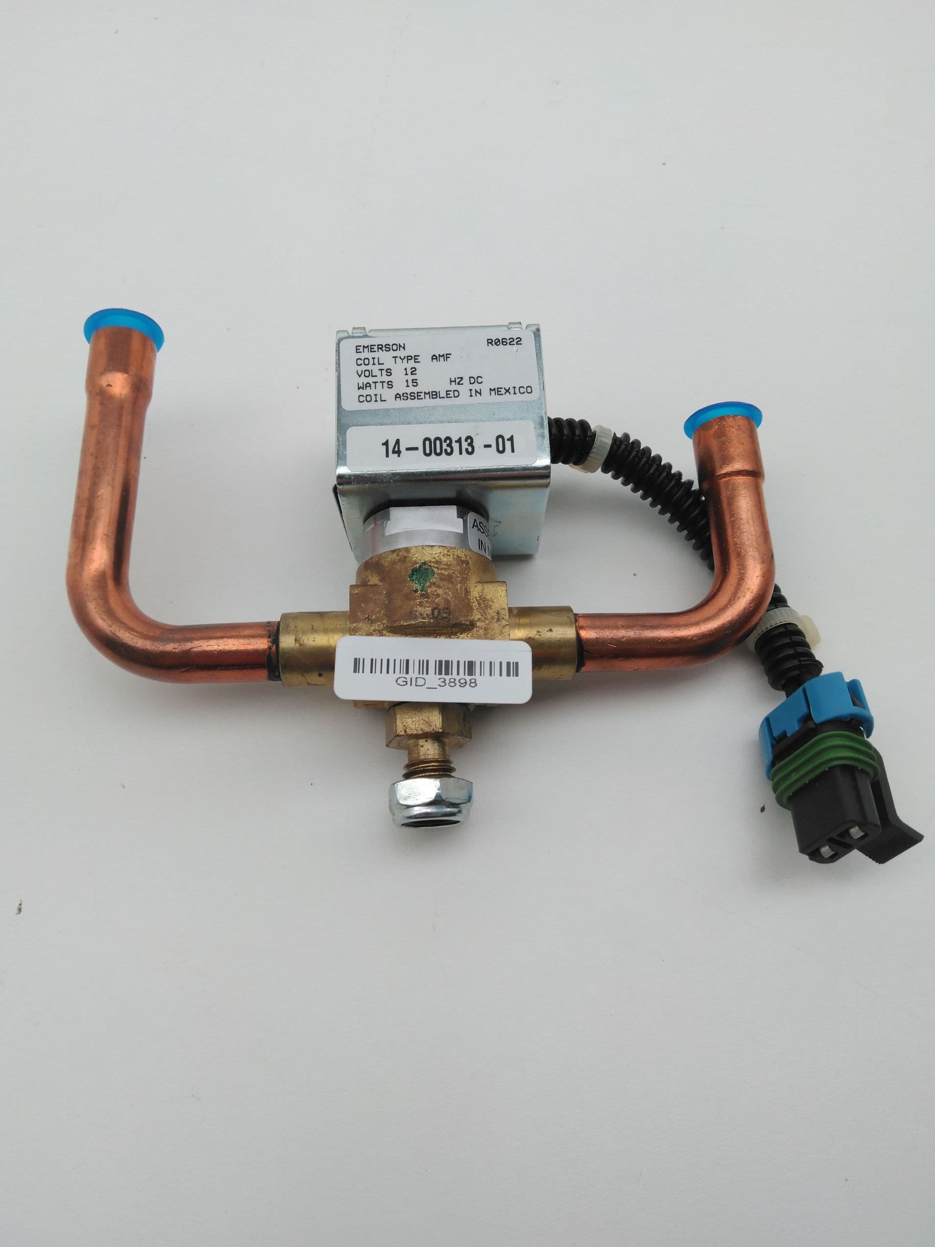 Emerson Climate Tech 200RB 4T4T, 14-0031300-1 Solenoid Valve, 12VDC Coil,1/2"