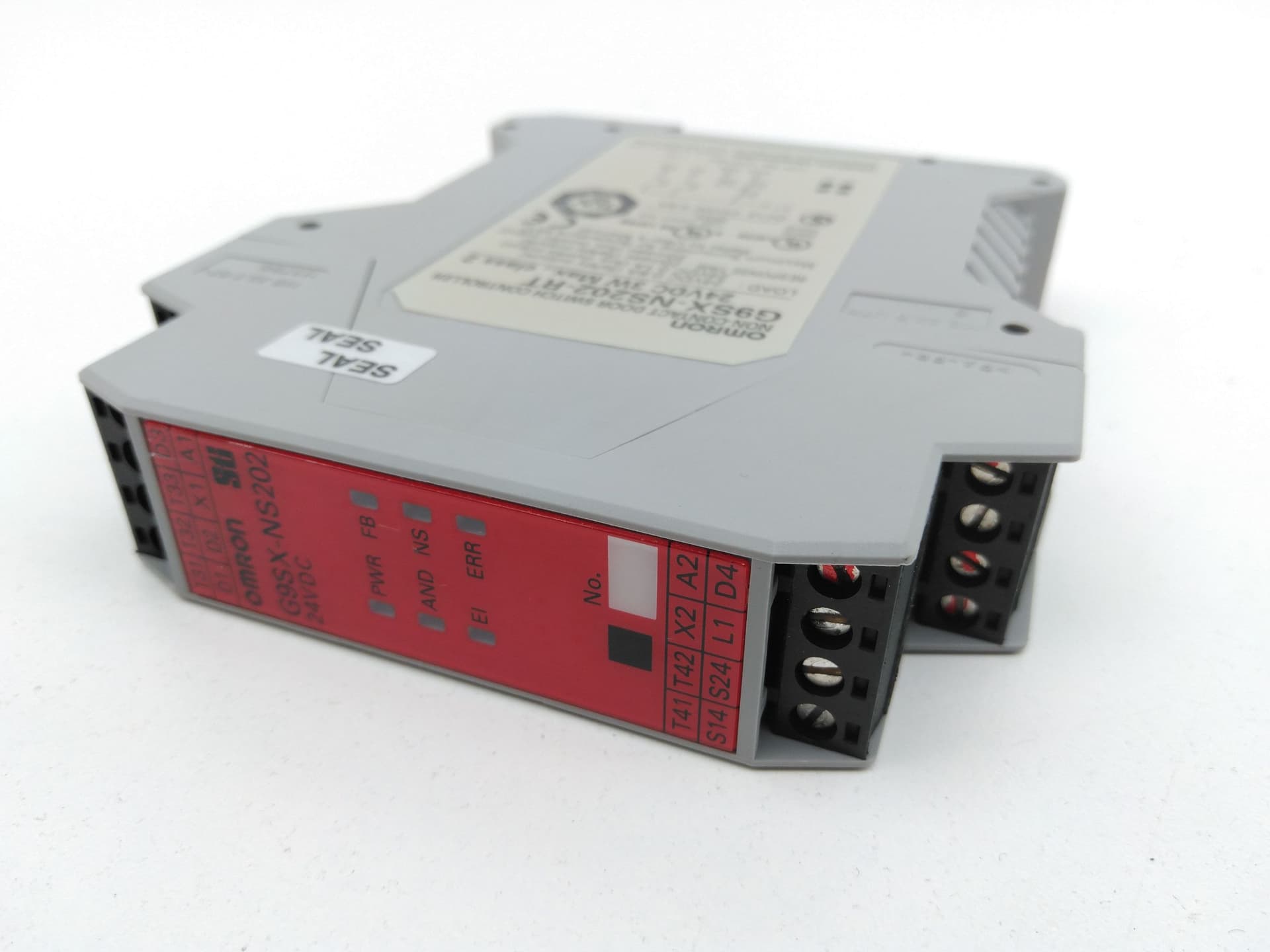 Omron G9SX-NS202-RT Non-Contact Door Switch Controller, 24VDC, 3W Max