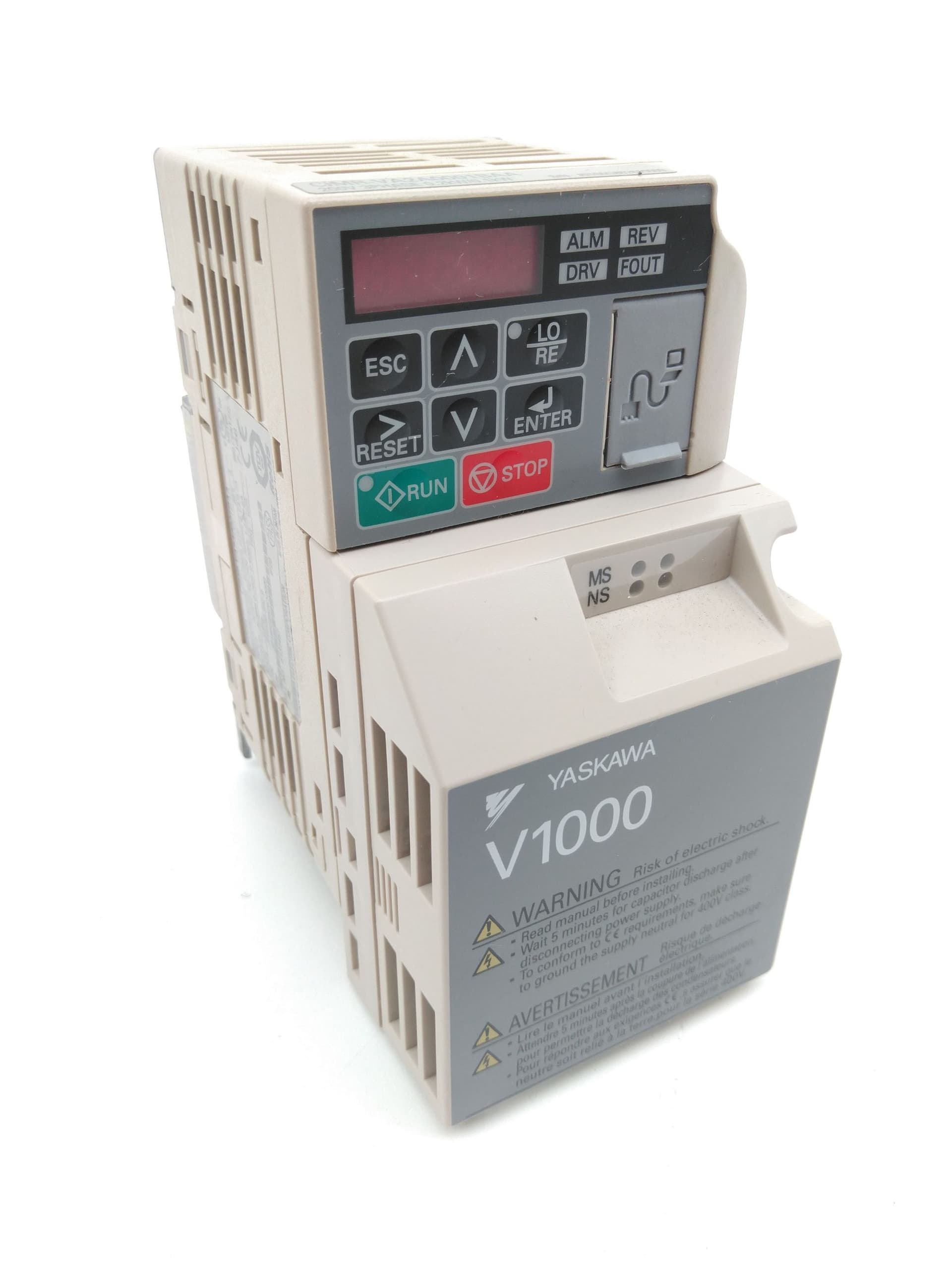 Yaskawa CIMR-VA2A0001BAA V1000 Variable Frequency Drive, Rev A