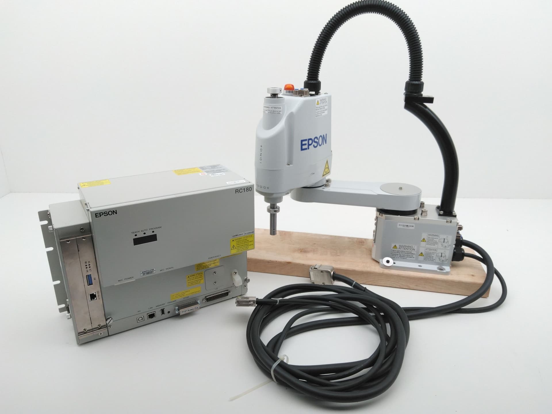 Seiko Epson G3-351S-UL SCARA Robot 350mm Arm with RC180 Controller - TESTED