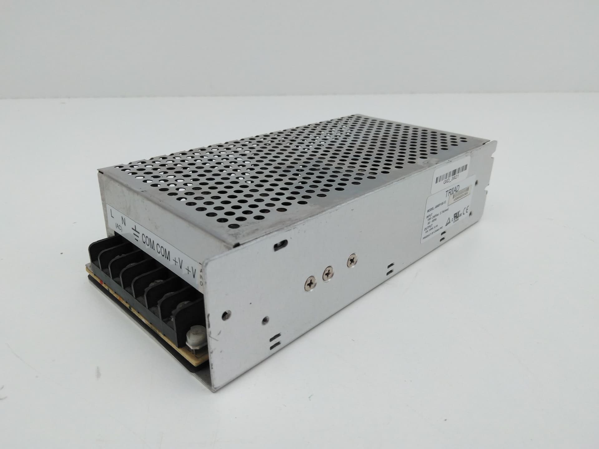 Triad Magnetics AWSP150-12 Power supply , 12VDC, 150Watt